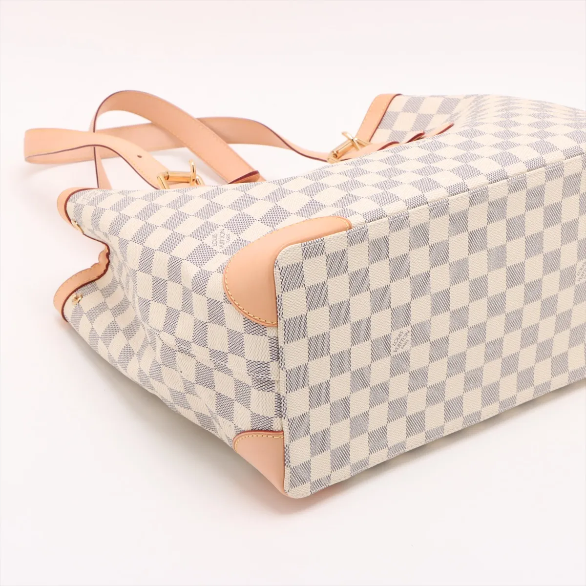 Damier Azur Hampstead MM N51206 CA0182 White — view 4