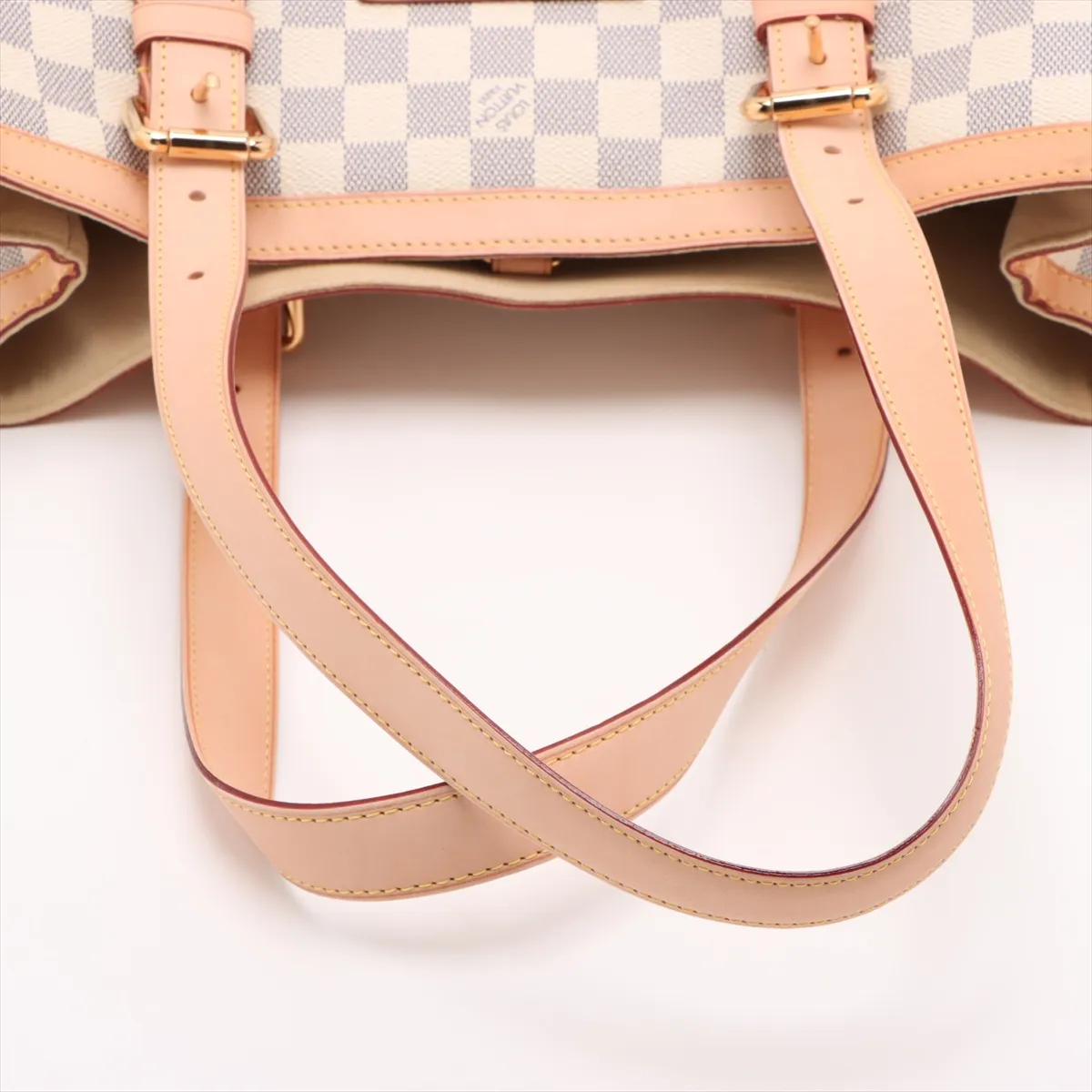 Damier Azur Hampstead MM N51206 CA0182 White — view 5