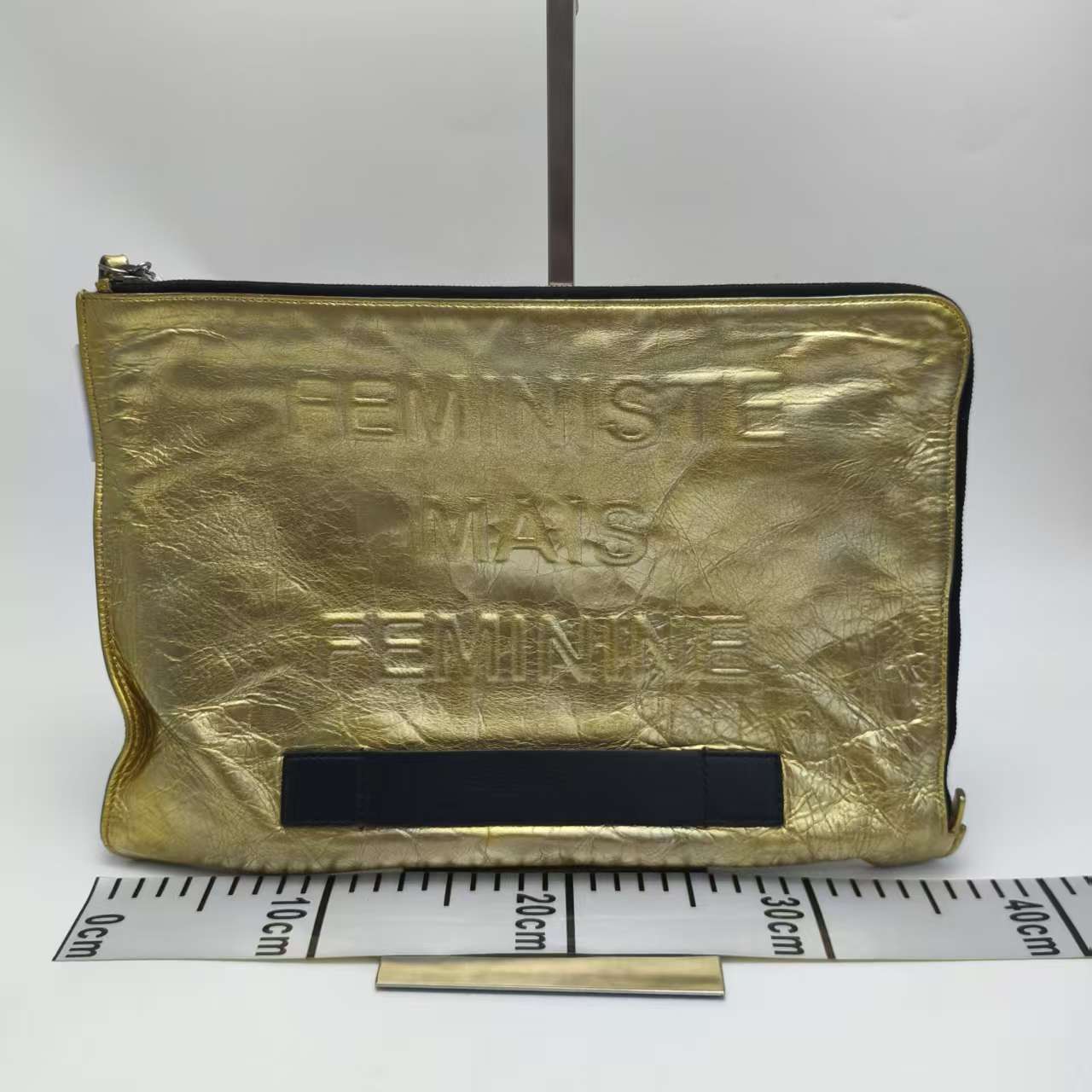 【*Shipped from: China*】CHANEL Leather Clutch Bag Second Bag 21048711
