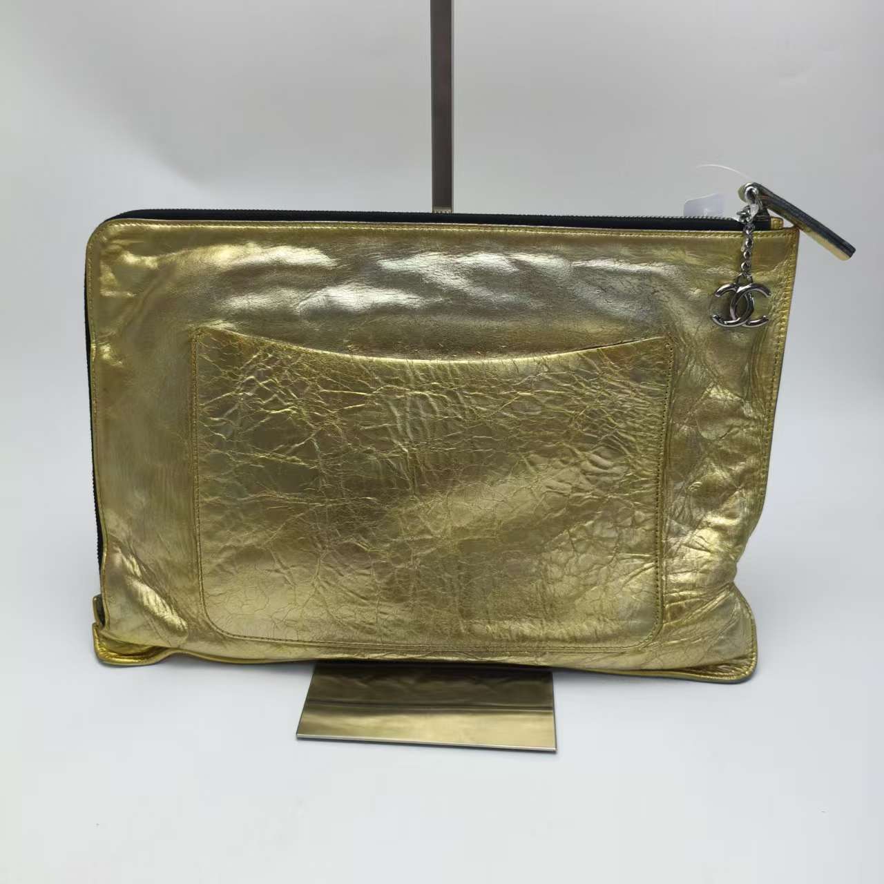 【*Shipped from: China*】CHANEL Leather Clutch Bag Second Bag 21048711 — view 2