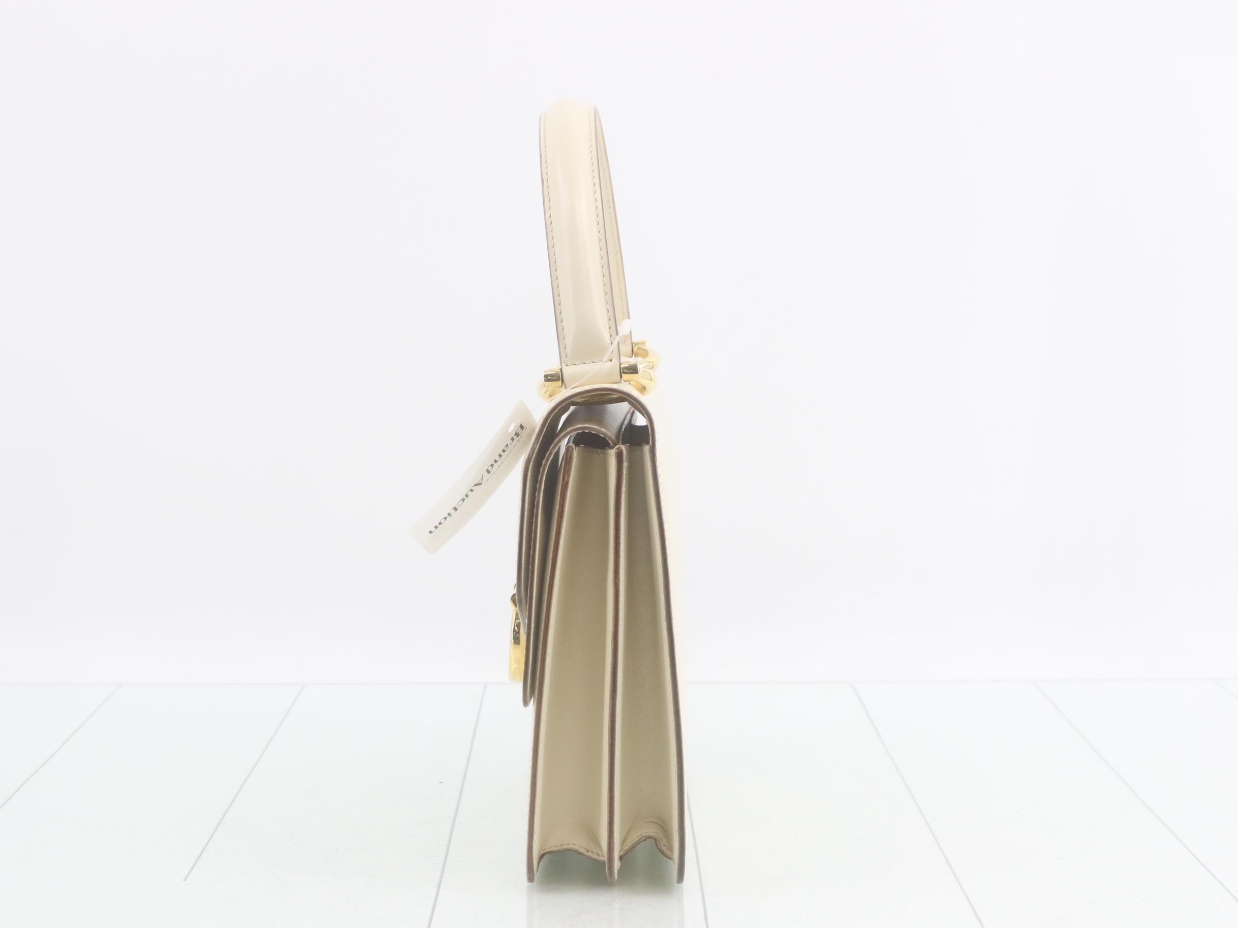 Gancini Leather Handbag — view 3