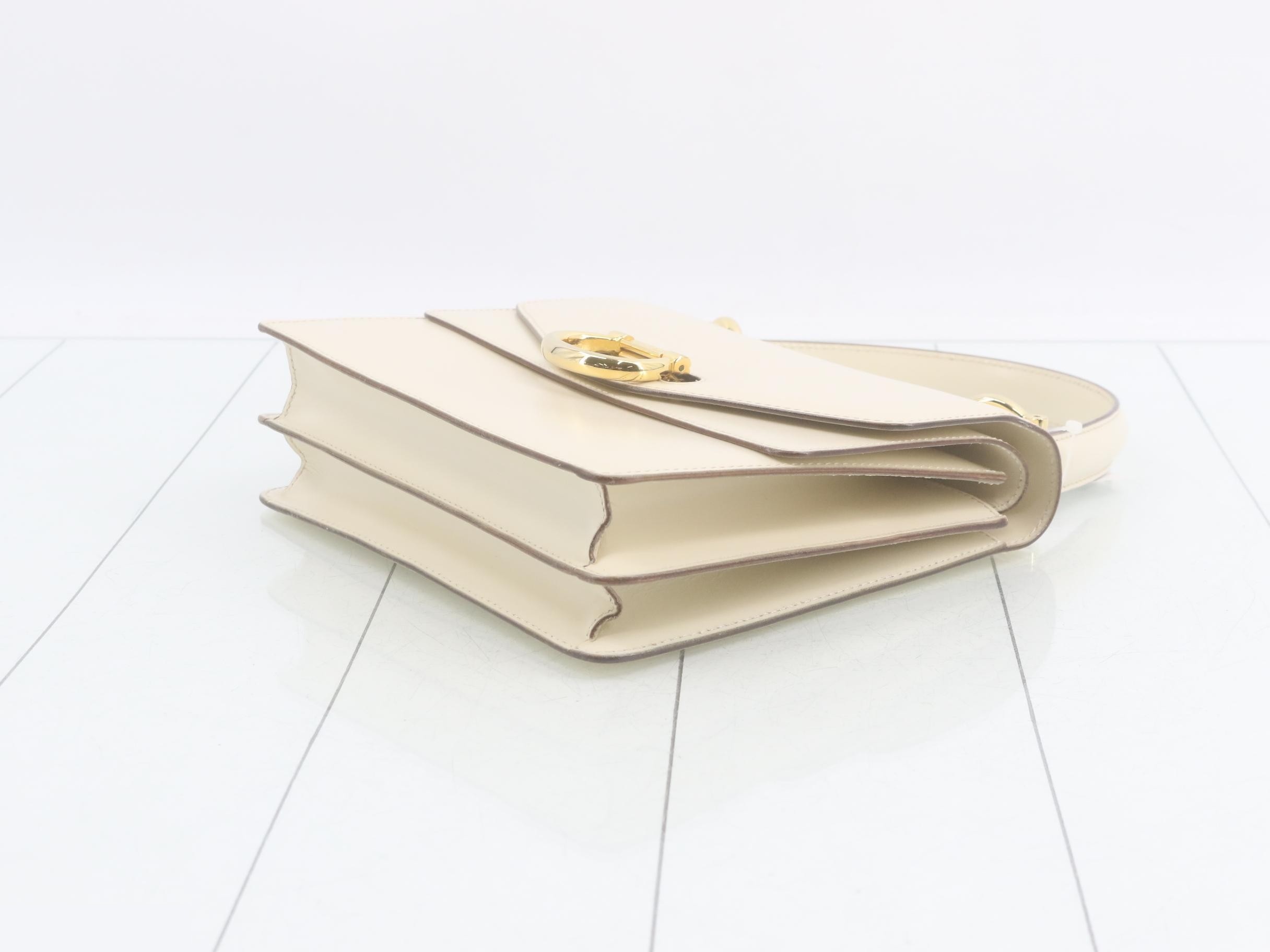 Gancini Leather Handbag — view 6