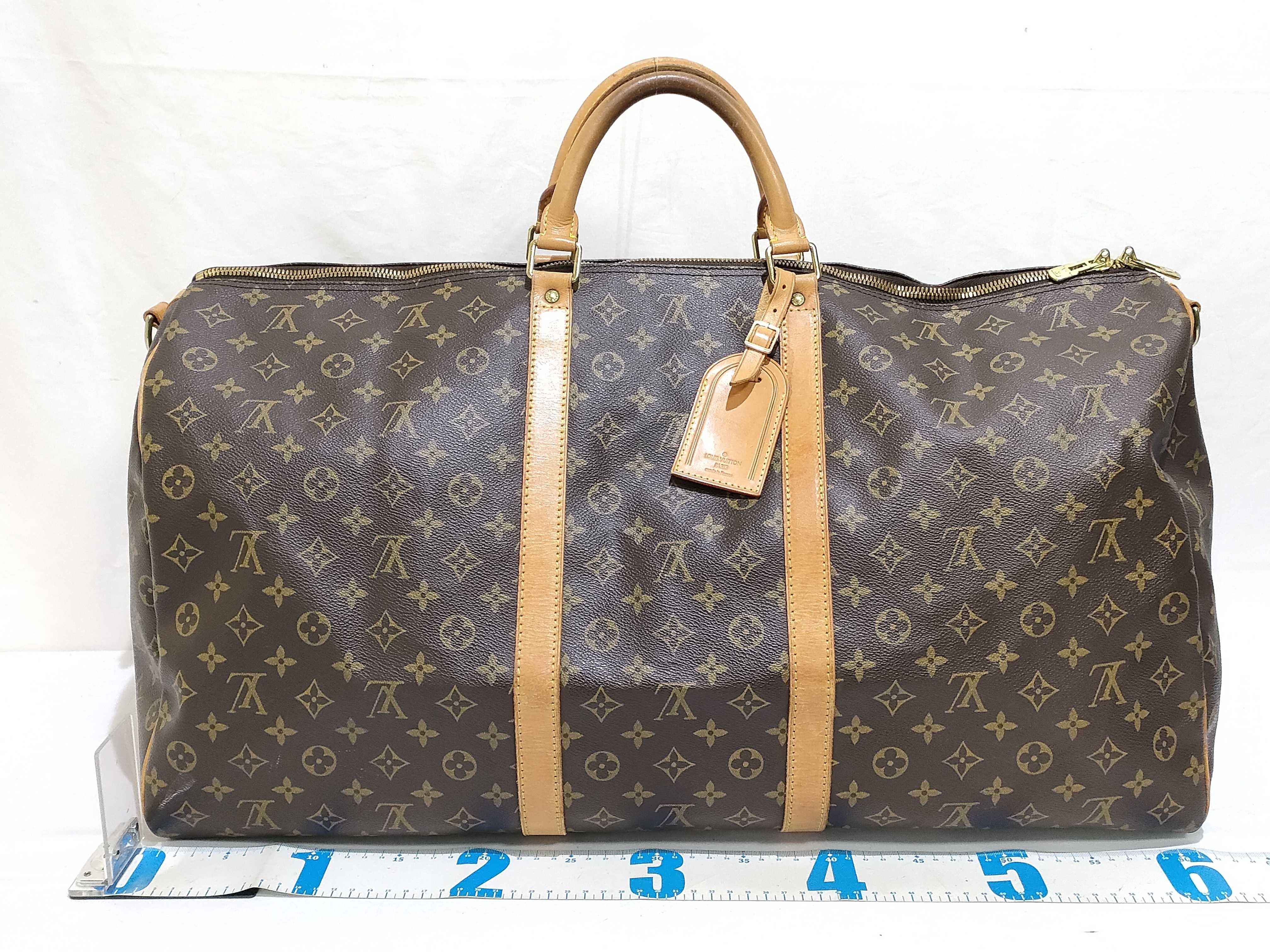 Monogram LV Monogram Keepall Bandoulière 60 Boston Bag — view 2