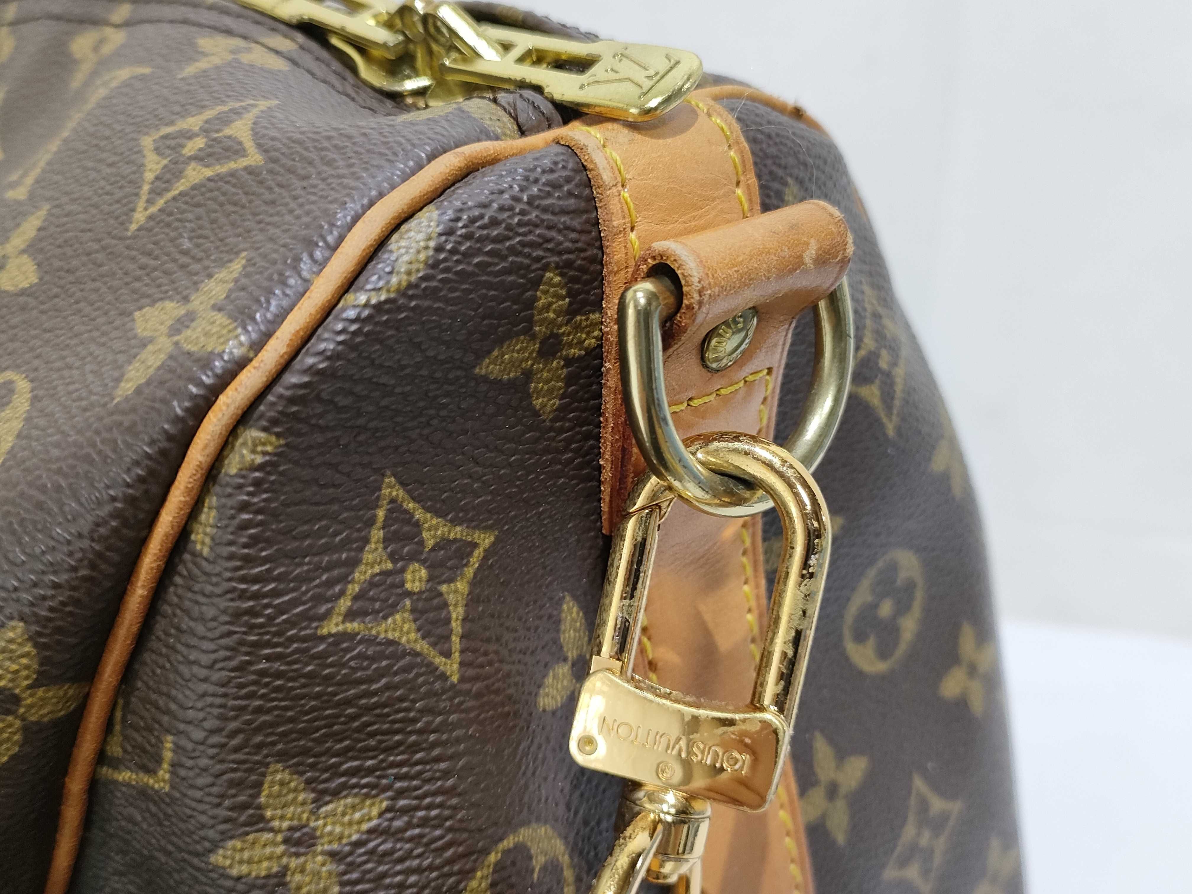 Monogram LV Monogram Keepall Bandoulière 60 Boston Bag — view 13