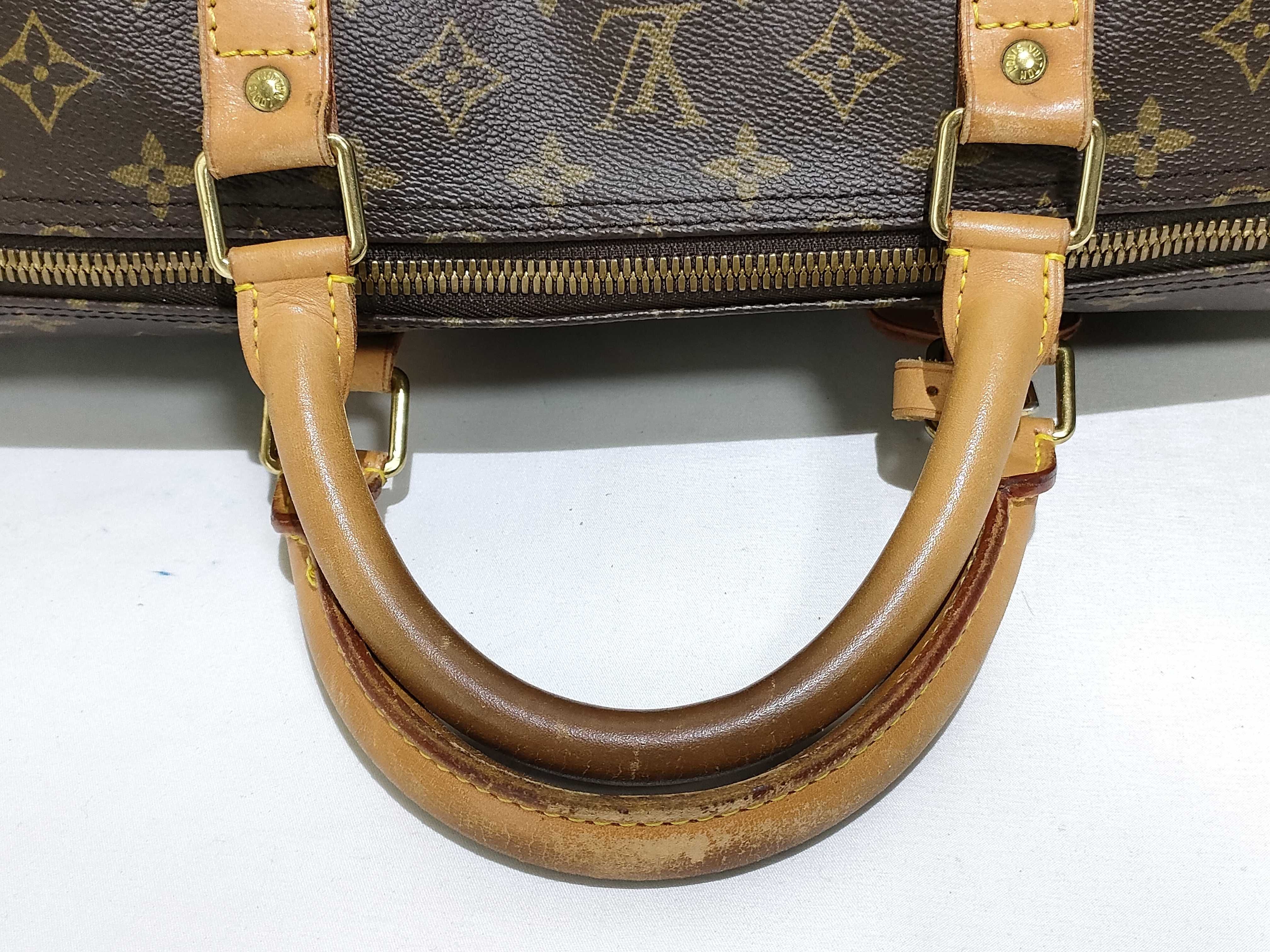 Monogram LV Monogram Keepall Bandoulière 60 Boston Bag — view 3