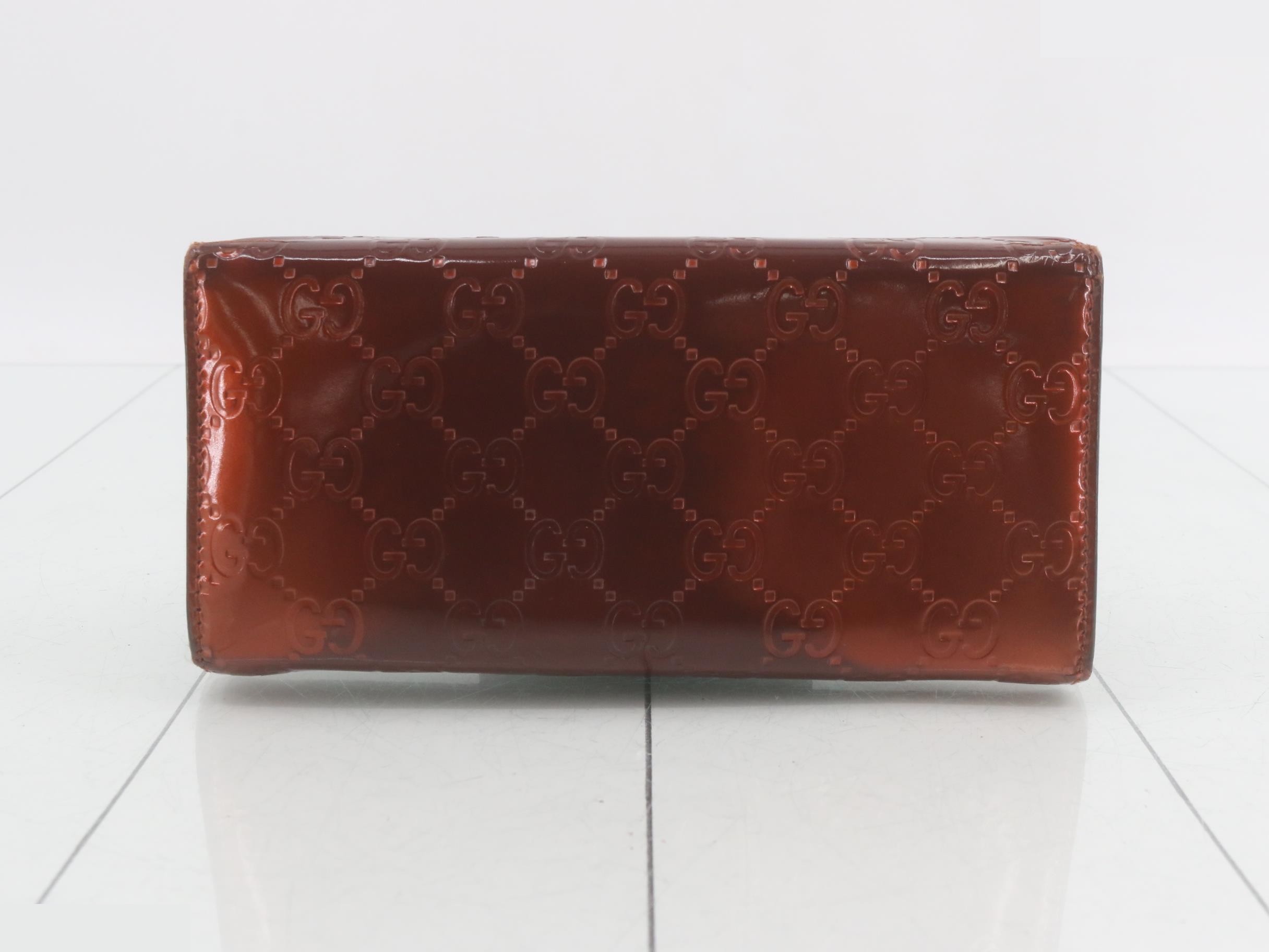 Lovely Heart Enamel Bi-fold Long Wallet — view 2
