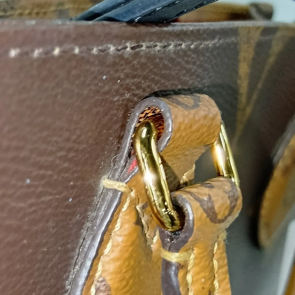 Giant Monogram Reverse OnTheGo MM M45321 FN4270 Brown (RFID detected) — view 14