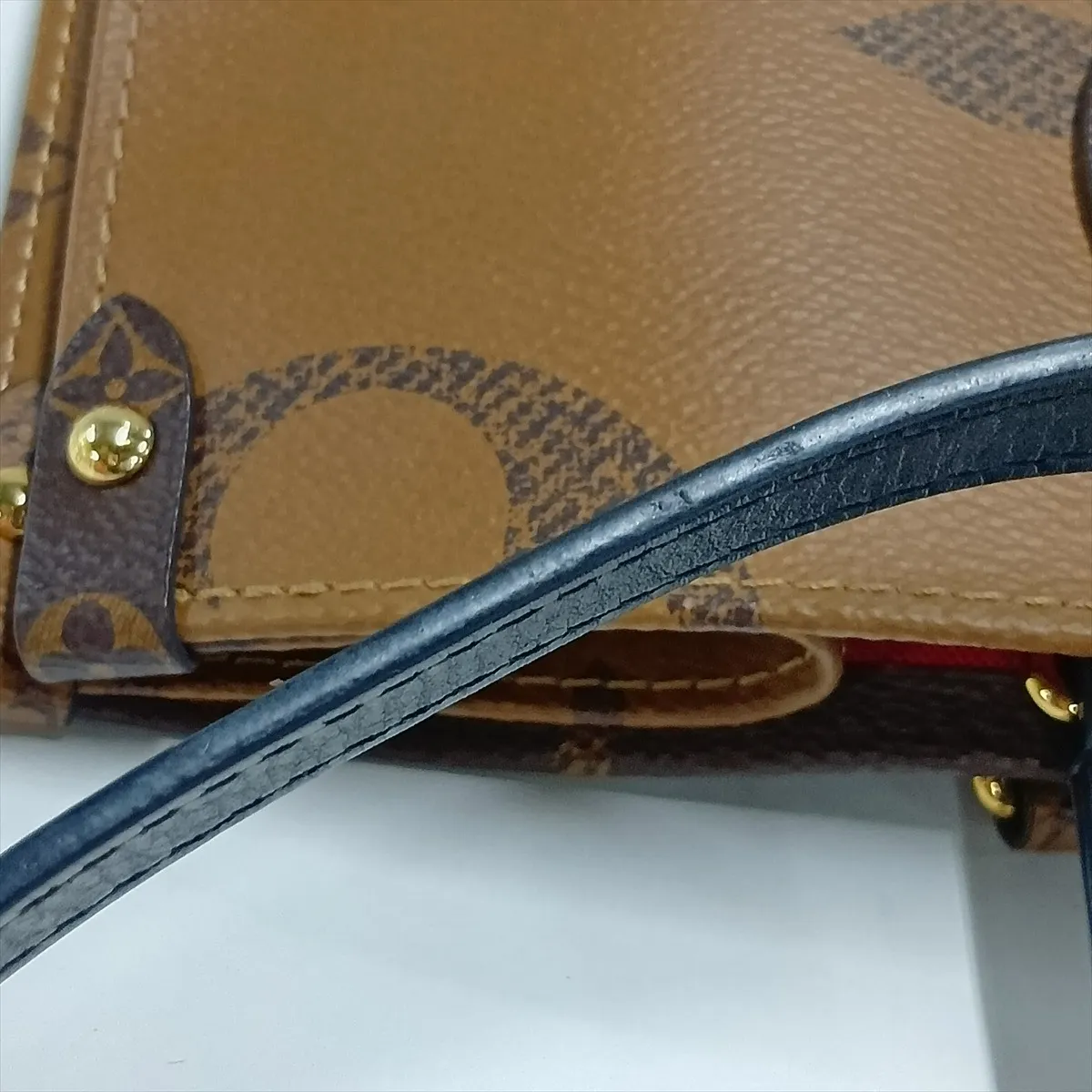 Giant Monogram Reverse OnTheGo MM M45321 FN4270 Brown (RFID detected) — view 15