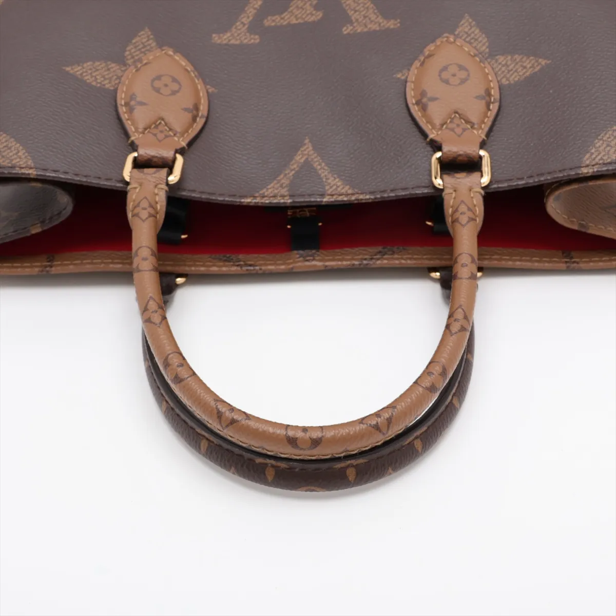 Giant Monogram Reverse OnTheGo MM M45321 FN4270 Brown (RFID detected) — view 7