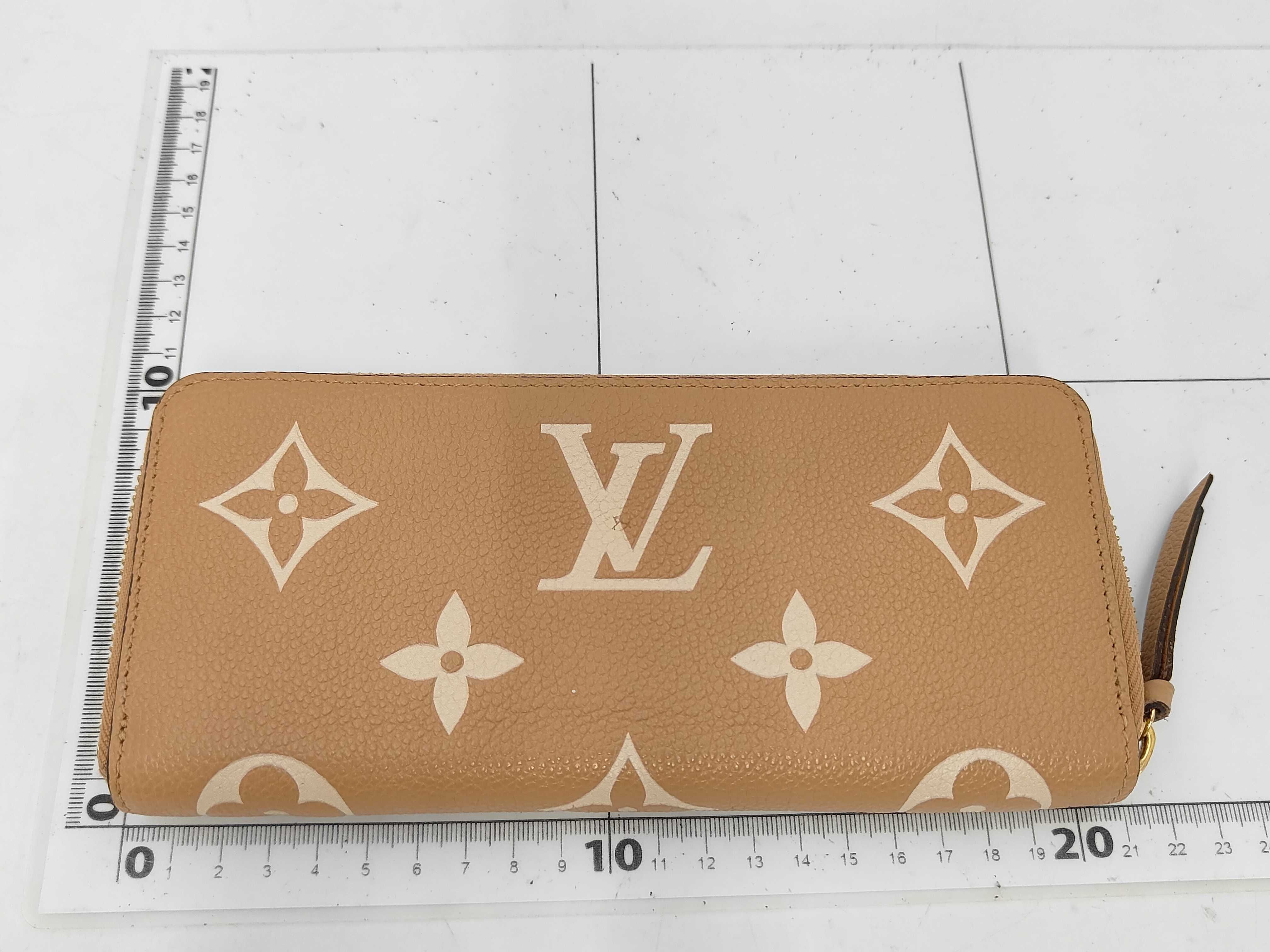 Monogram Louis Vuitton Portefeuille Clemence Long Wallet Monogram Empreinte M81460 Wallet — view 2