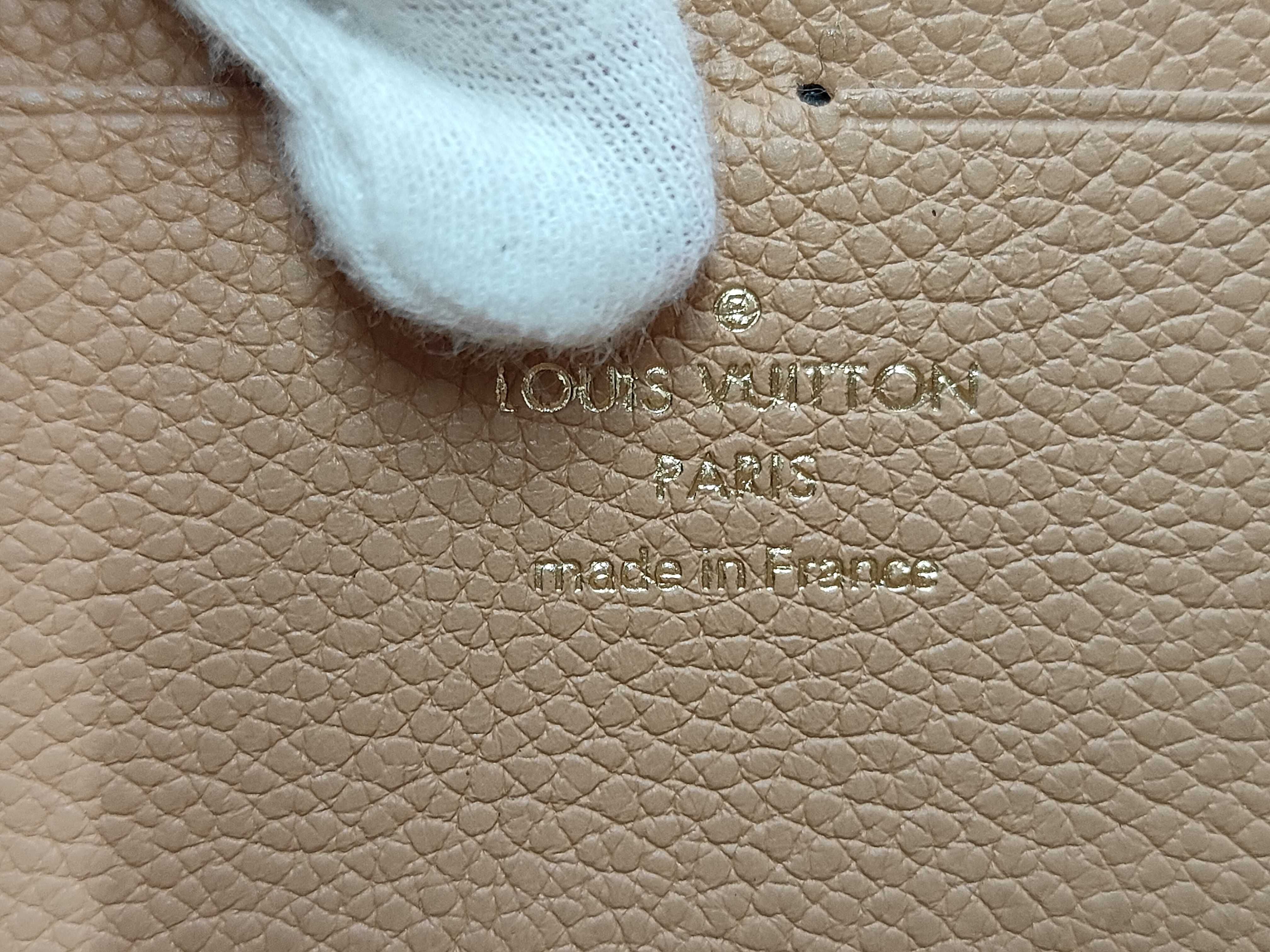 Monogram Louis Vuitton Portefeuille Clemence Long Wallet Monogram Empreinte M81460 Wallet — view 6