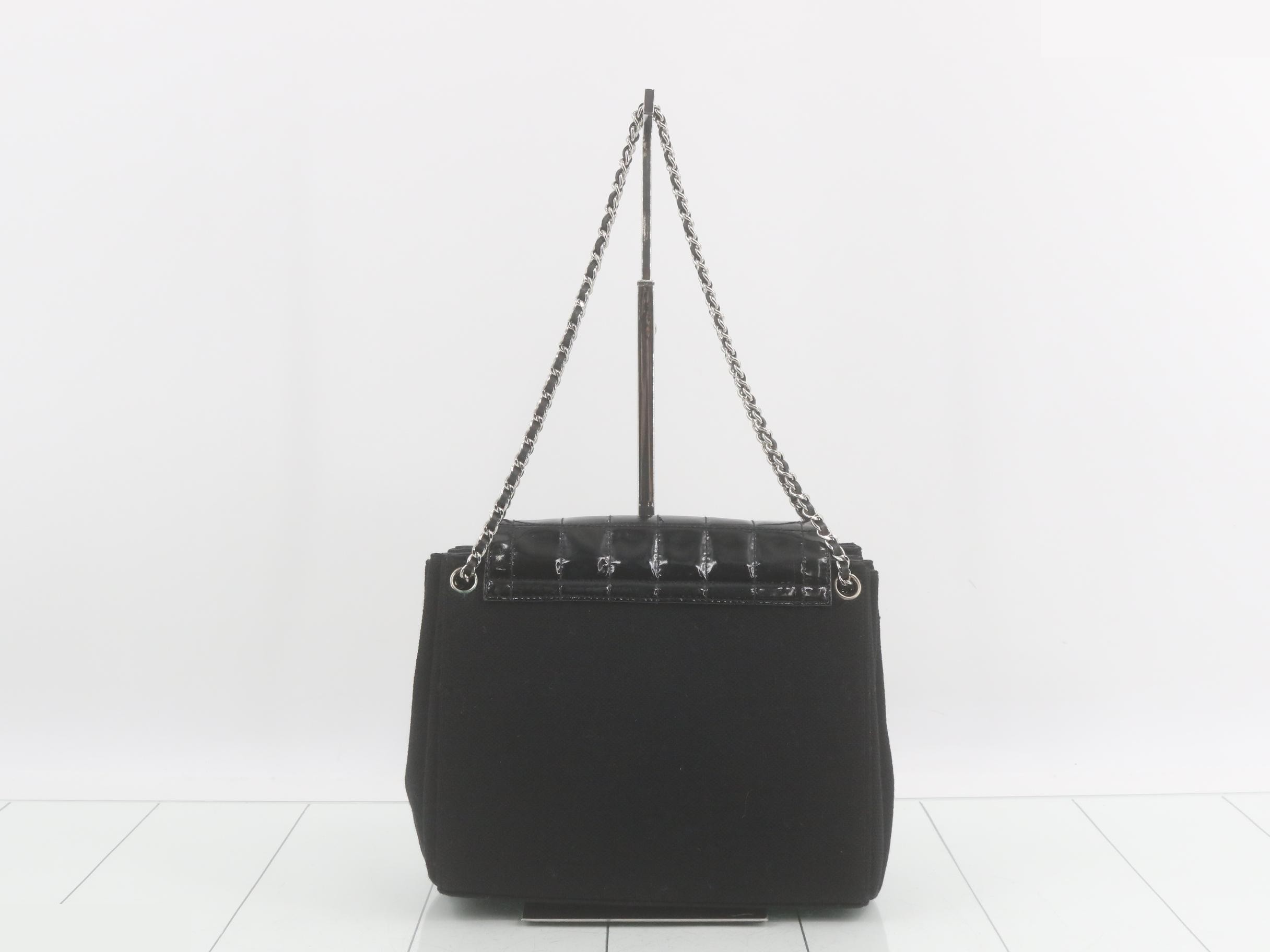 Chocolate Bar Black Shoulder Bag — view 2