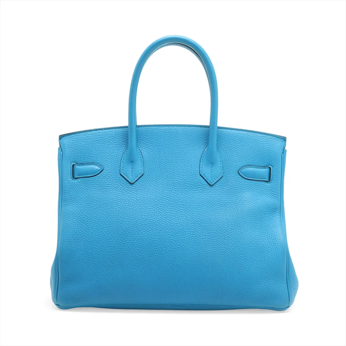 [Individually wrapped] Hermes Birkin 30 Letourne Verso Togo Blue Zanzibar x Malachite Silver Hardware A:2017 — view 2
