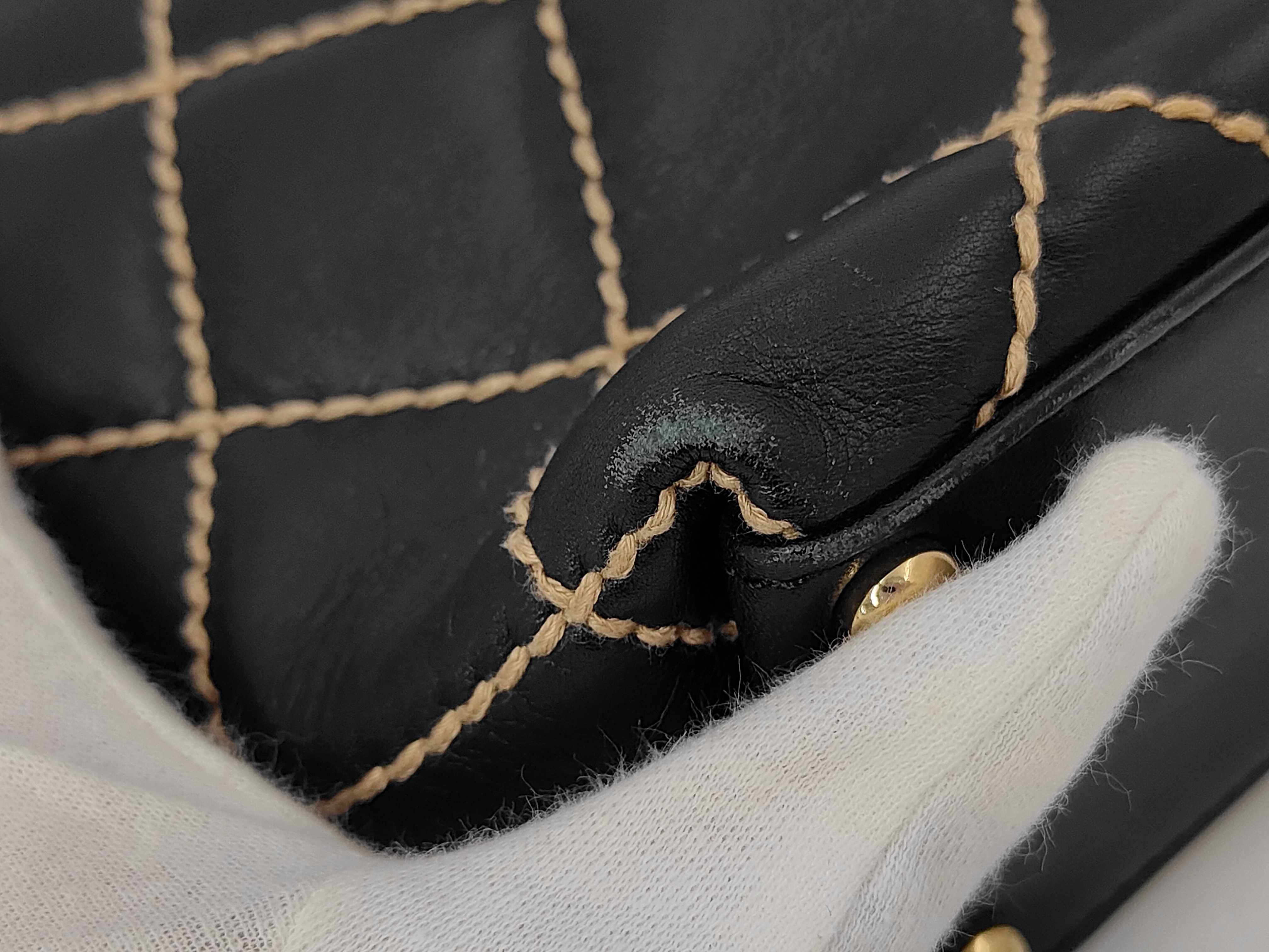 Cambon Tote Bag A18126 Lambskin Handbag — view 3