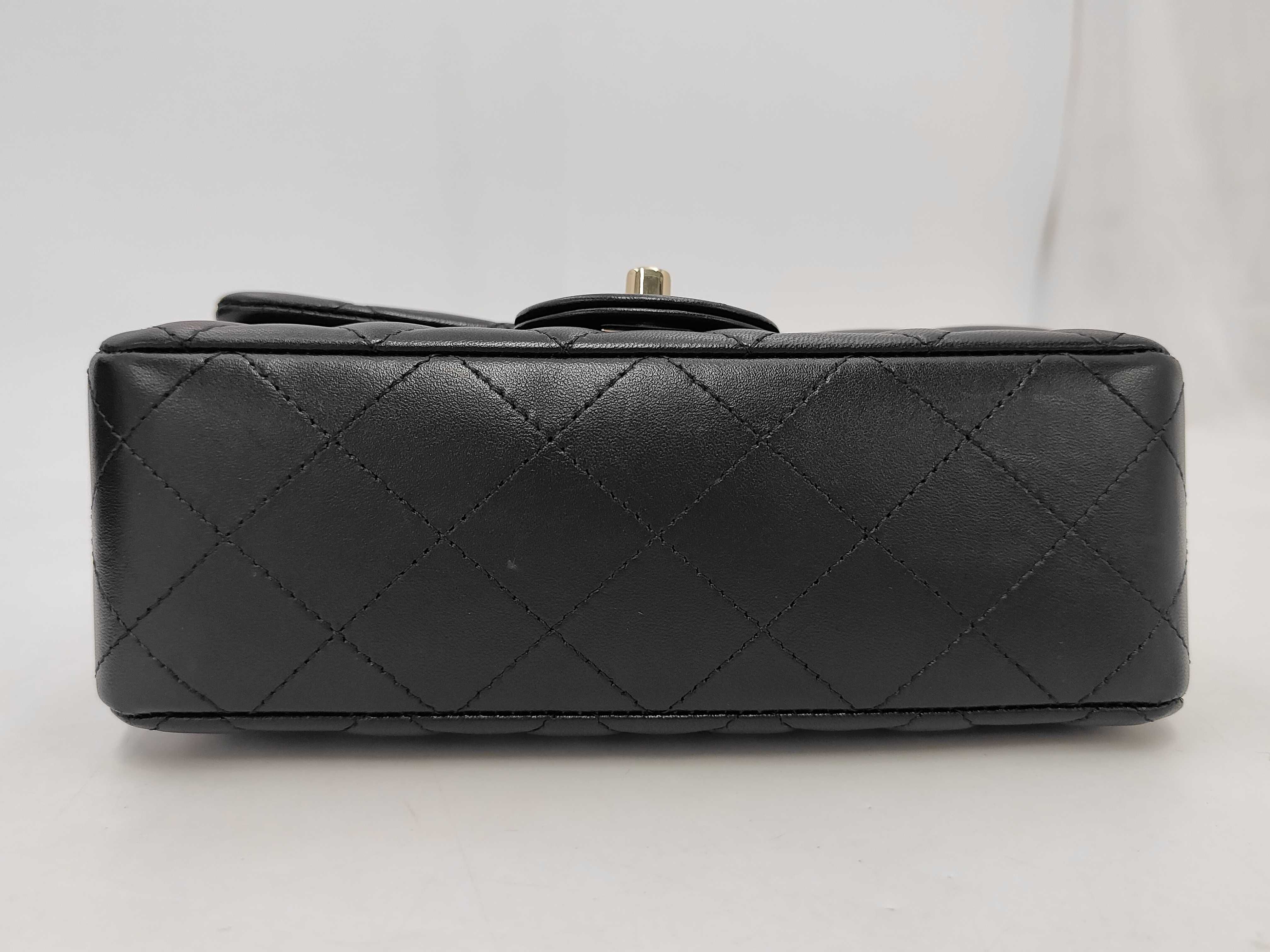 Lambskin Mini Matelassé 20 Single Chain Shoulder Bag GD Random Serial Shoulder Bag — view 3