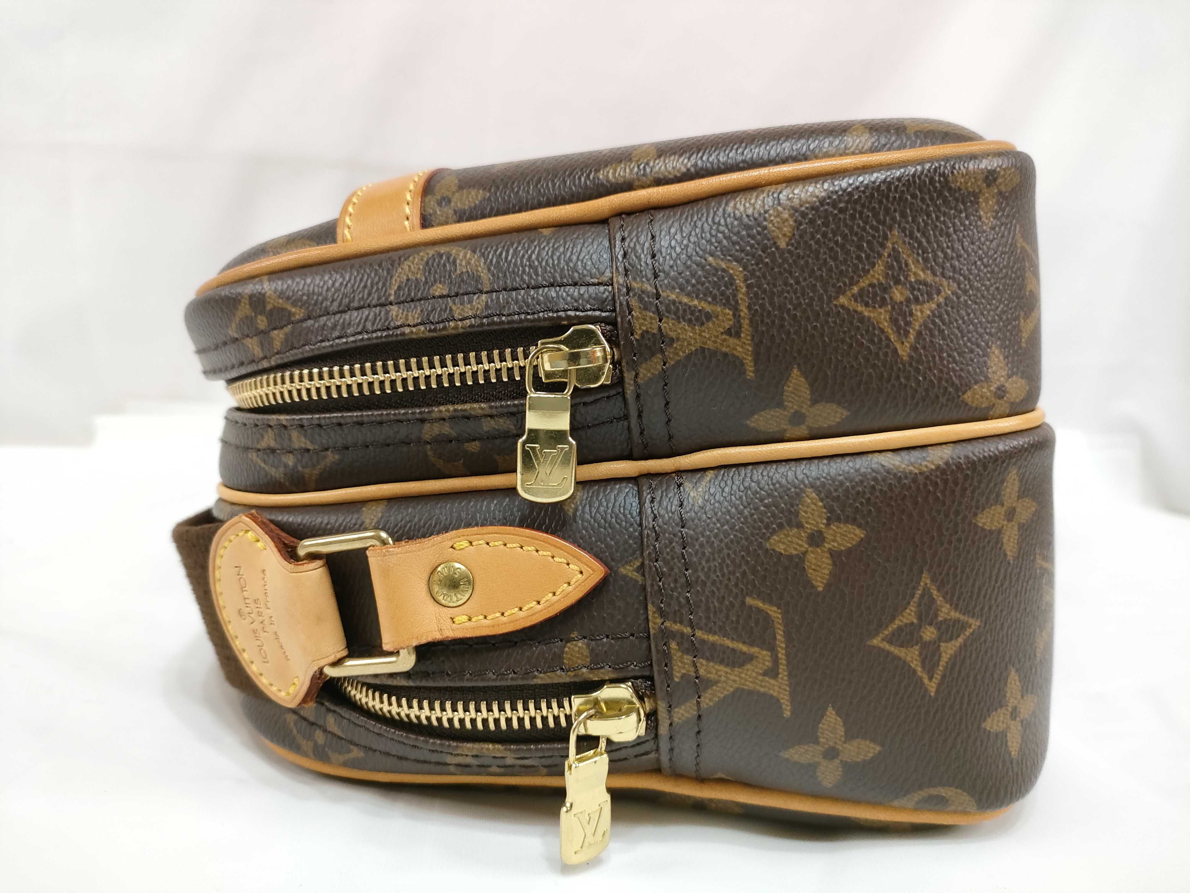 Monogram Louis Vuitton Reporter PM M45254 SP0025 Monogram Shoulder Bag — view 9