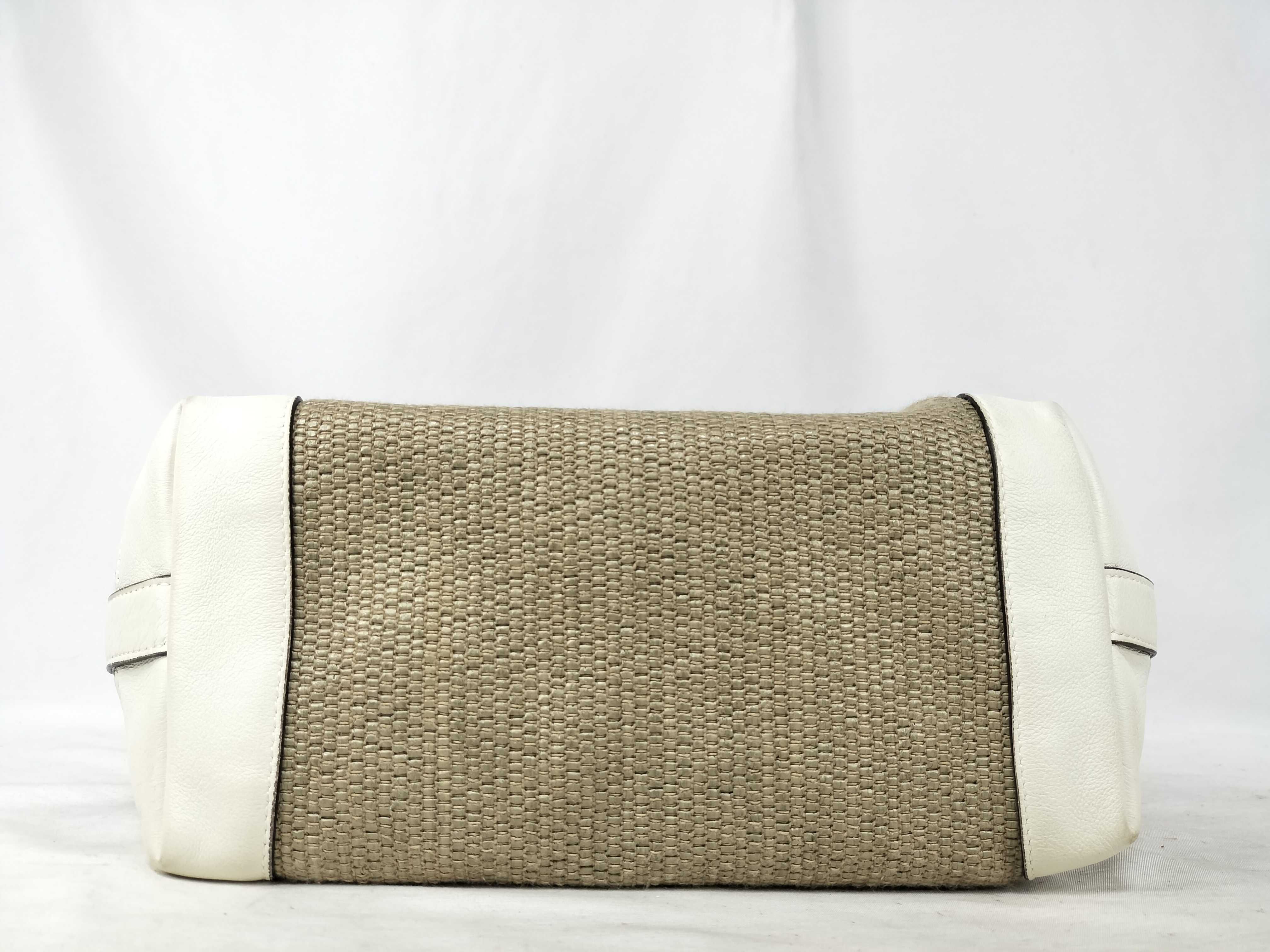 Bamboo Leather x Basket 311175 Handbag — view 7