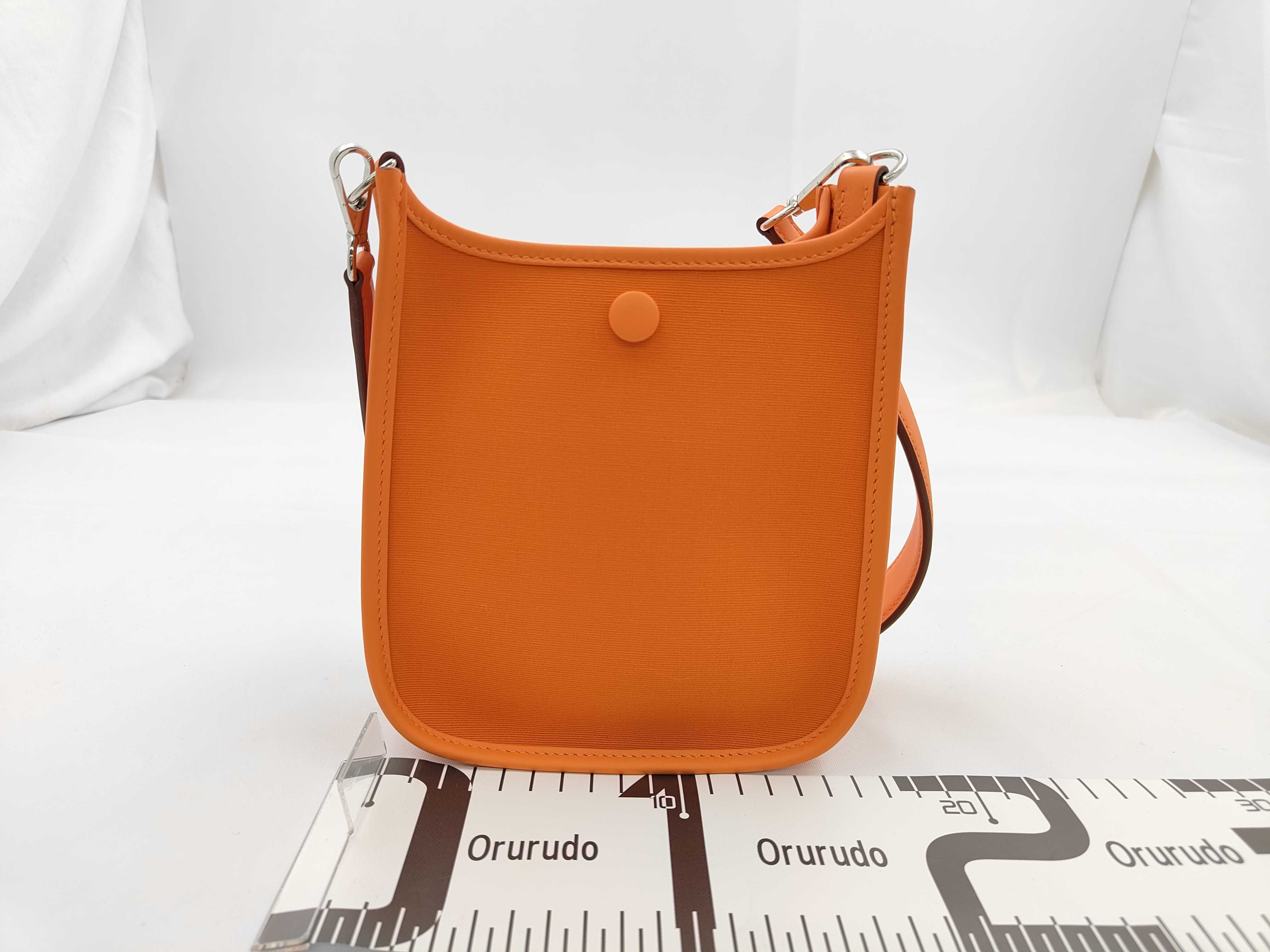Neo Evelyne TPM Toile Officier Swift W stamp Orange Shoulder Bag — view 2
