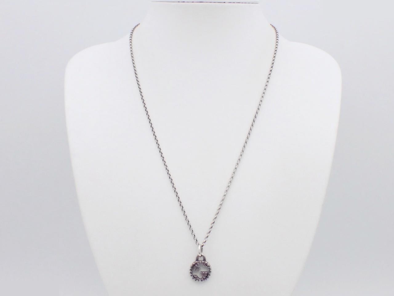 Interlocking Necklace Arabesque Silver — view 3