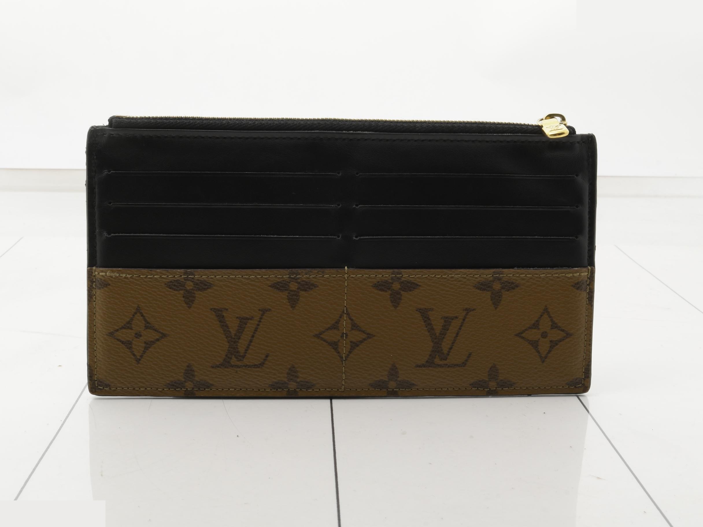 M80390 Monogram Reverse Slim Purse — view 2