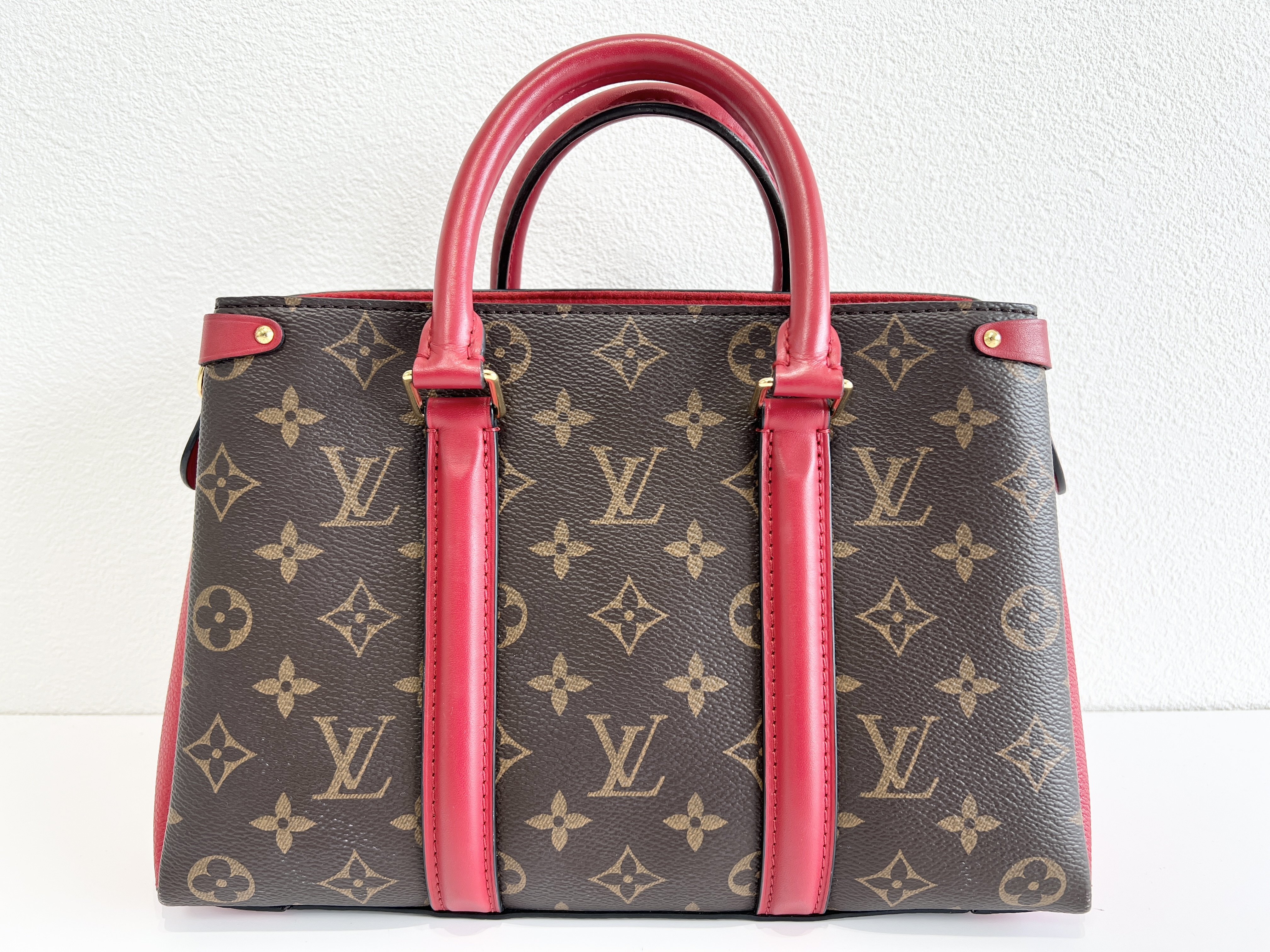 Monogram Soufflot NV BB Leather 2-way Shoulder Bag, Handbag, Tote Bag, Shoulder Bag — view 2