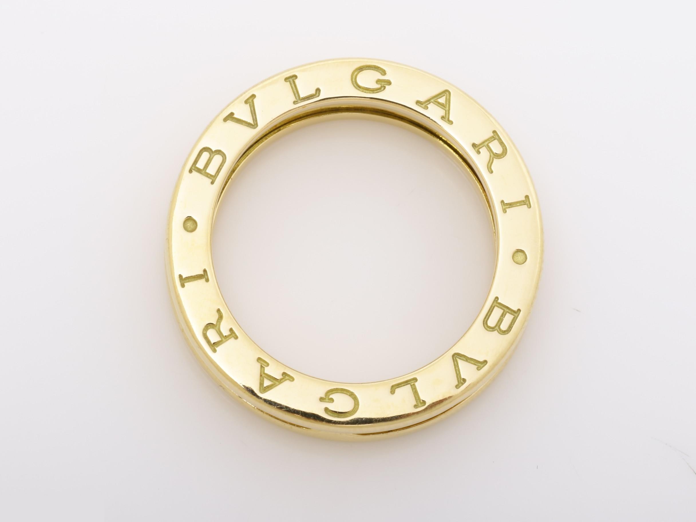 B.zero1 Ring, 750YG, Size #48, 6.0g — view 5