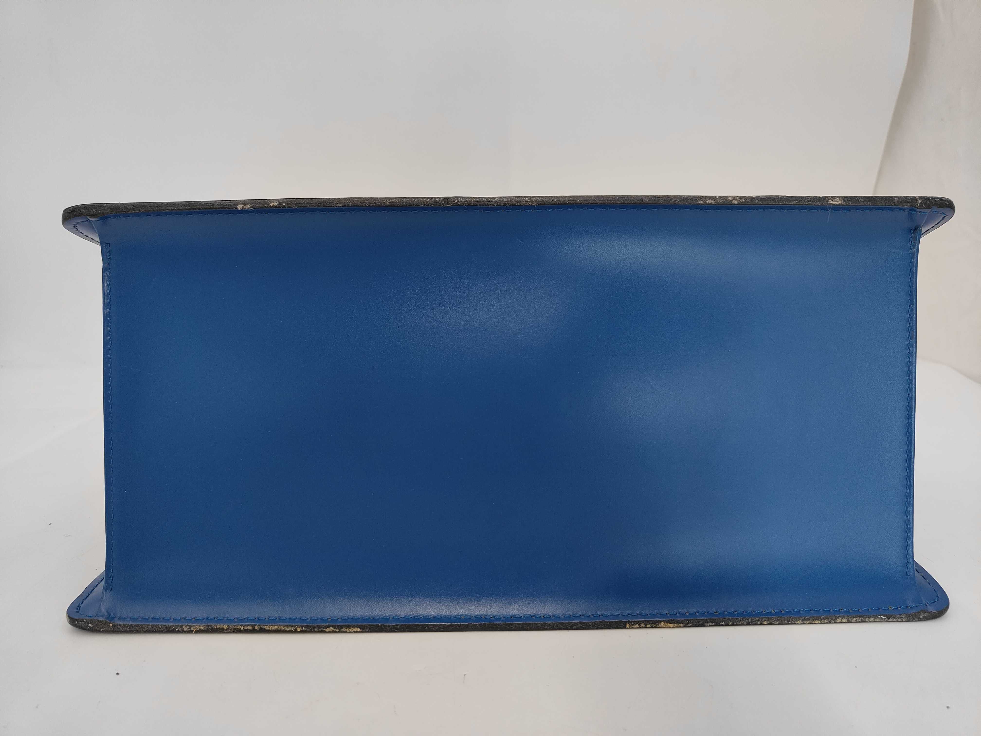 Epi Leather Handbag, Toledo Blue — view 3