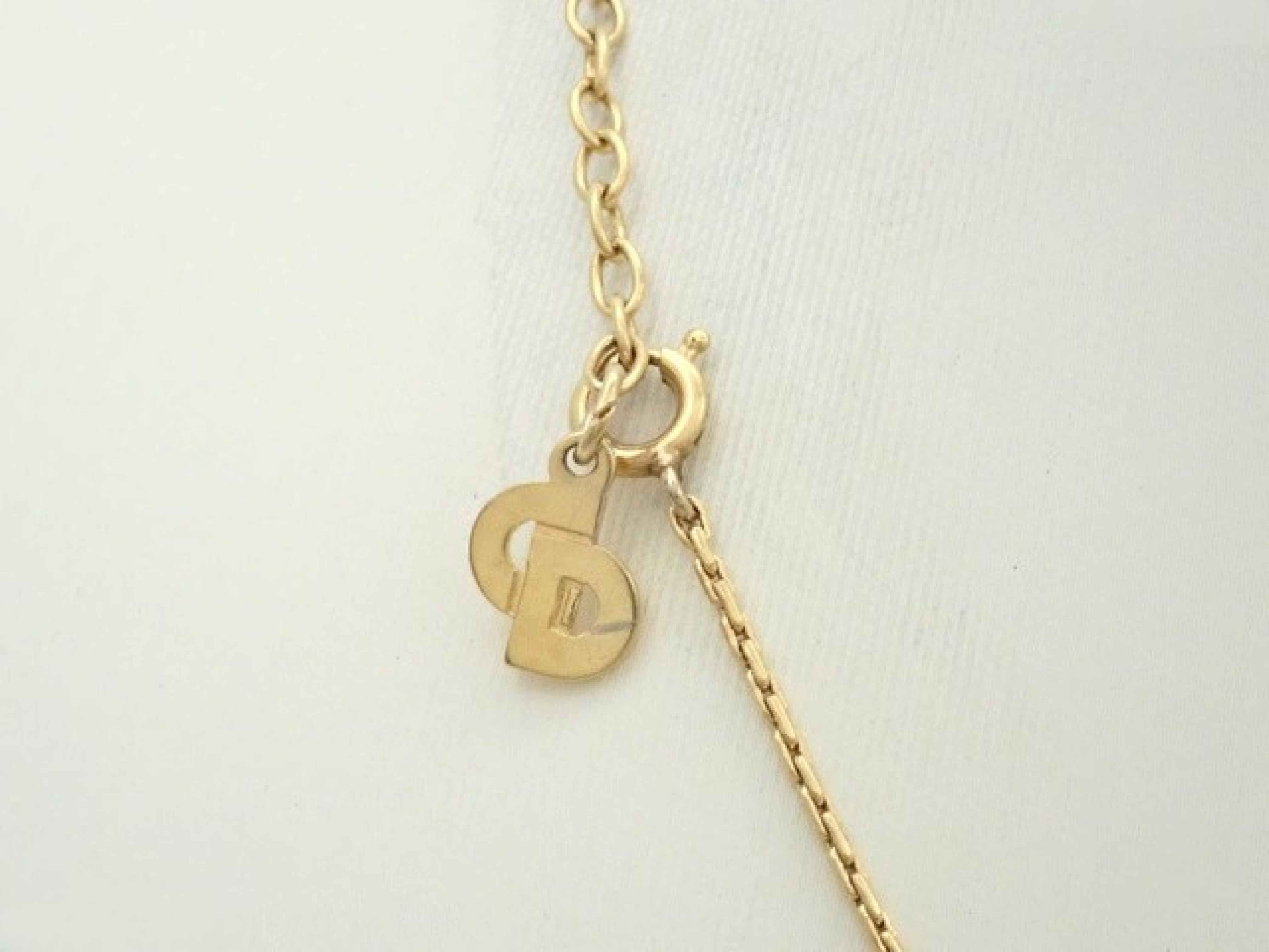 Rhinestone GP Necklace — view 3