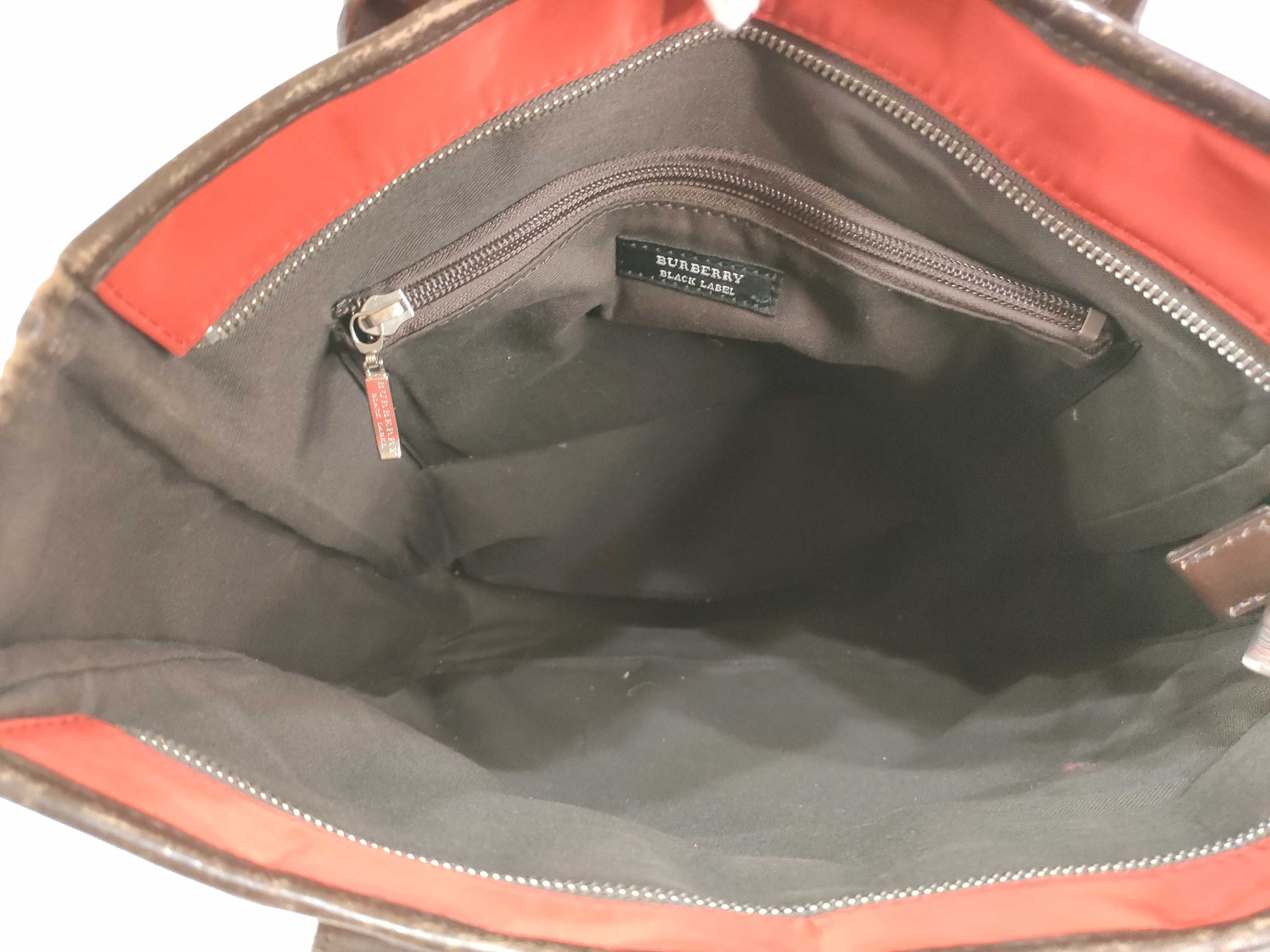 Black Label Red Nylon Tote Bag — view 14