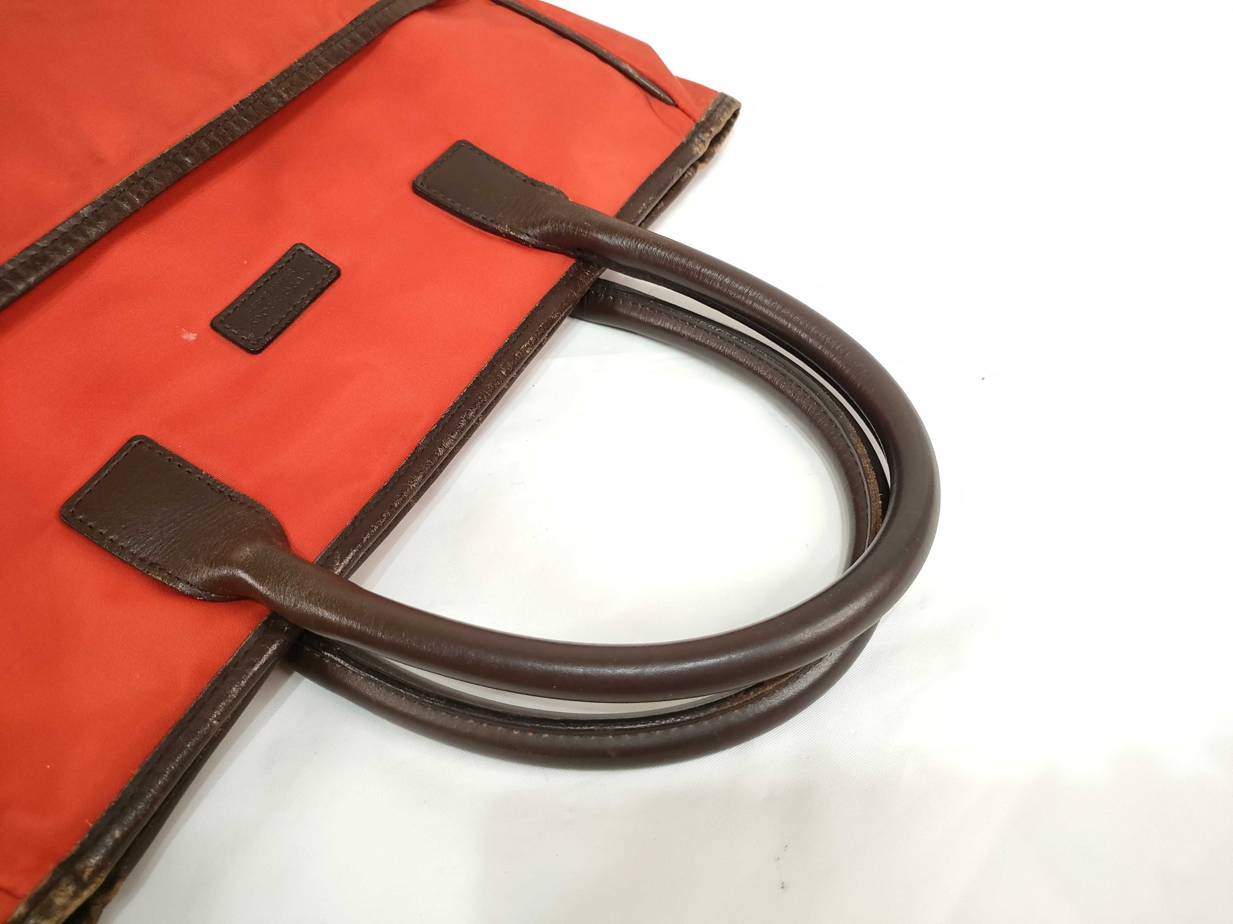 Black Label Red Nylon Tote Bag — view 3