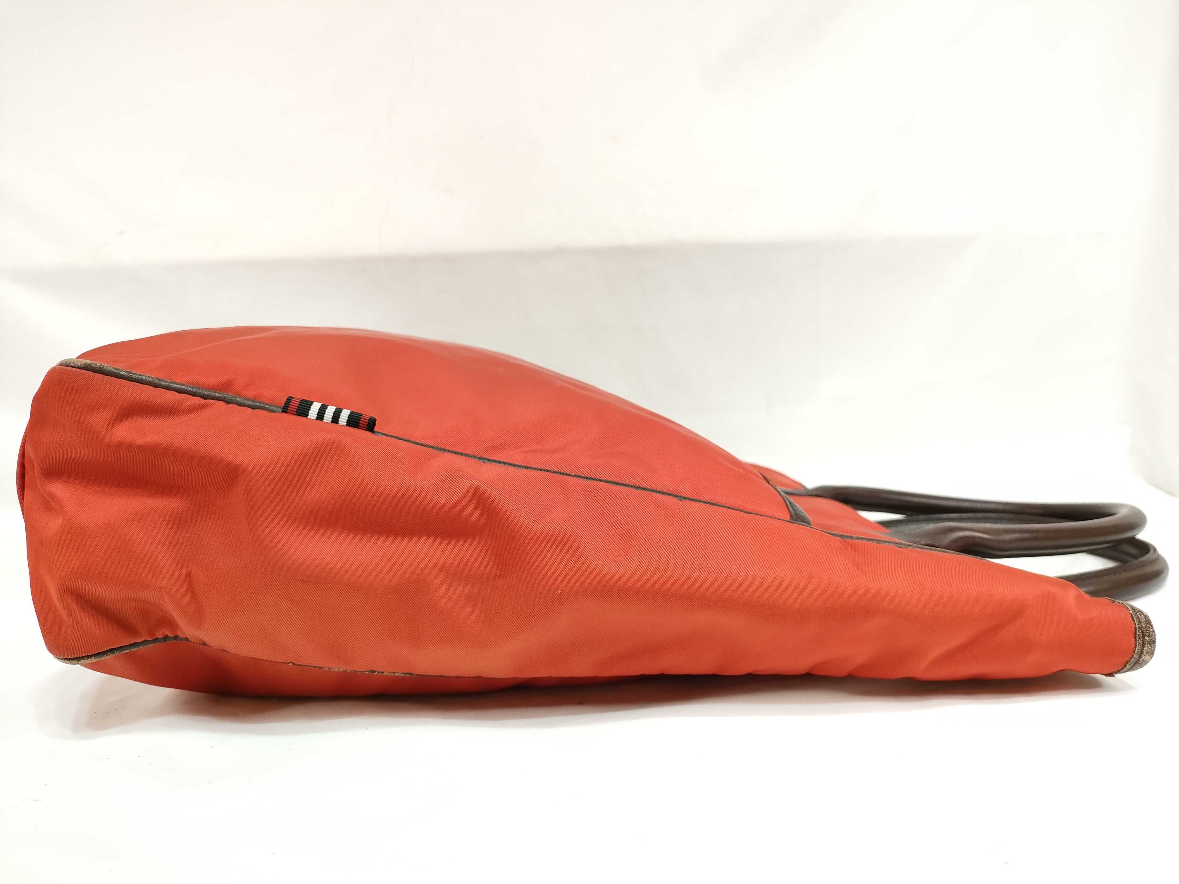 Black Label Red Nylon Tote Bag — view 7