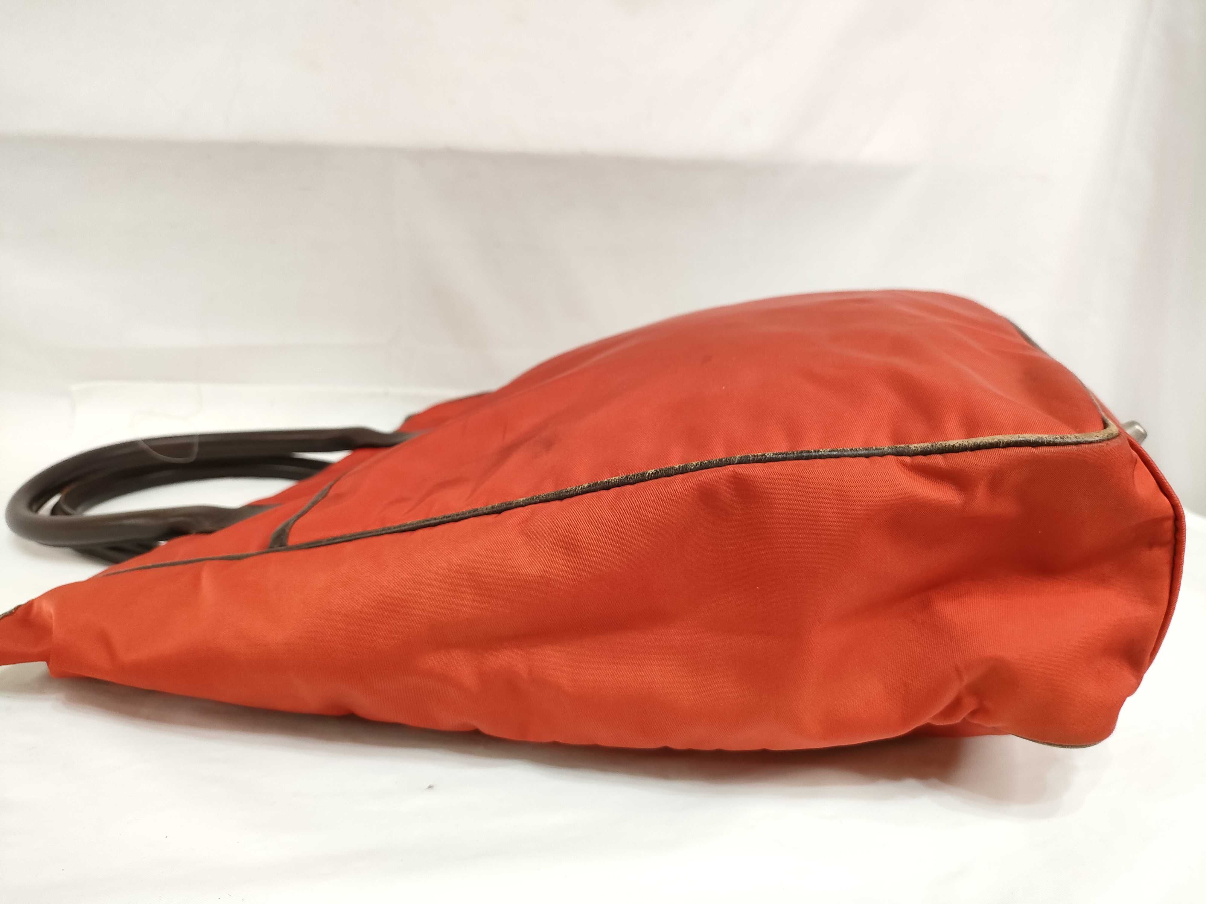 Black Label Red Nylon Tote Bag — view 9
