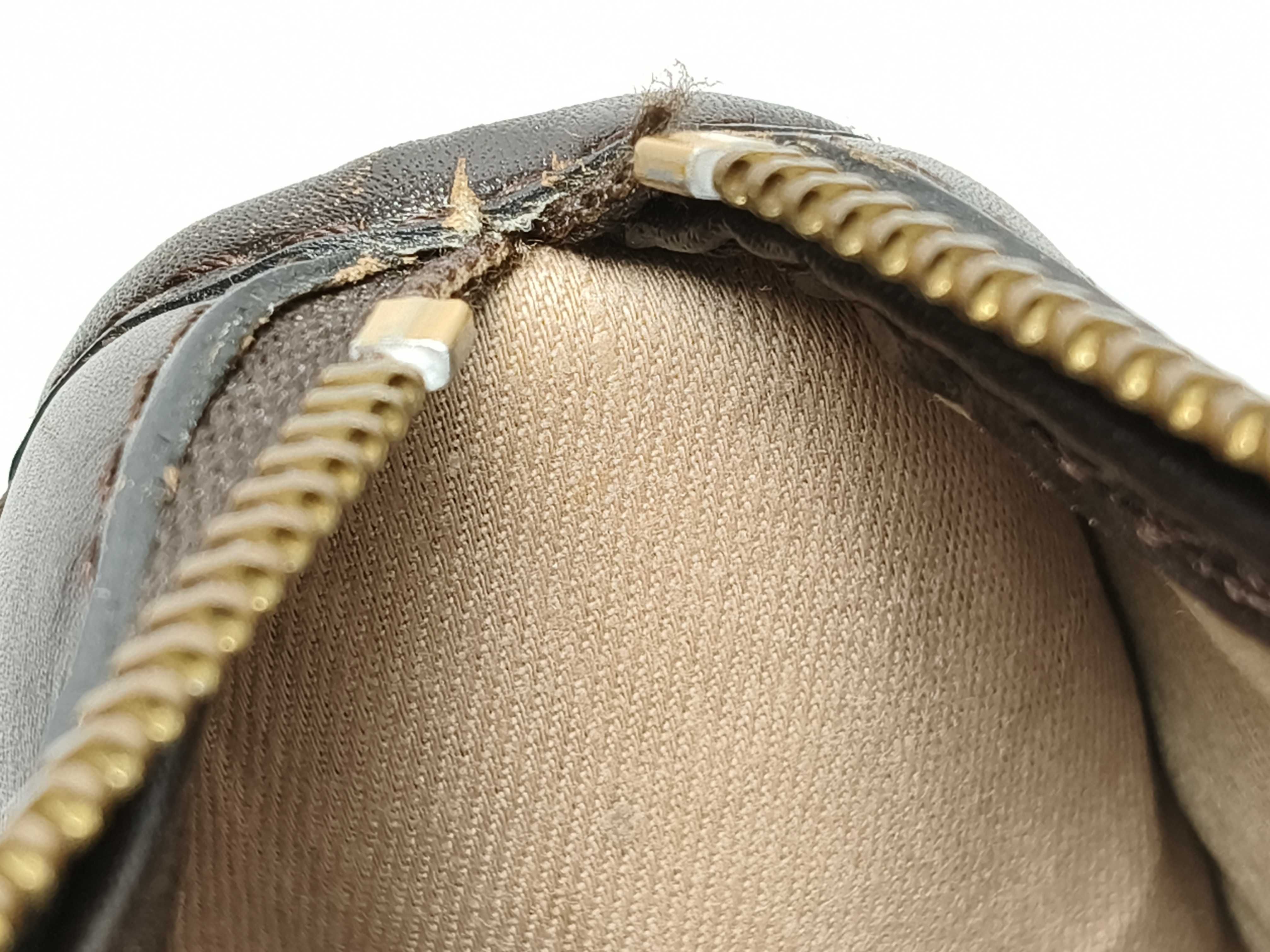 Trotter Dior Trotter Handbag Leather Canvas Brown Handbag — view 9