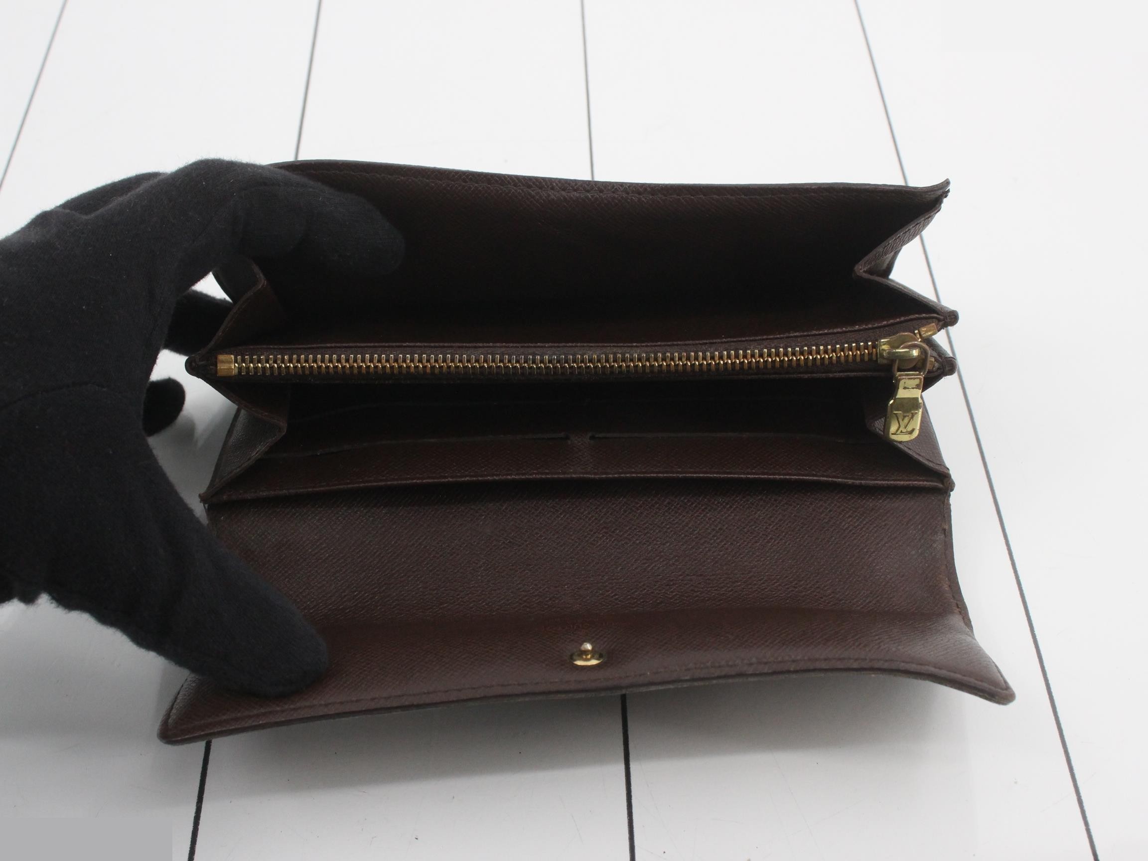 Damier Pochette Portemonnaie Credit Bi-fold Long Wallet — view 4
