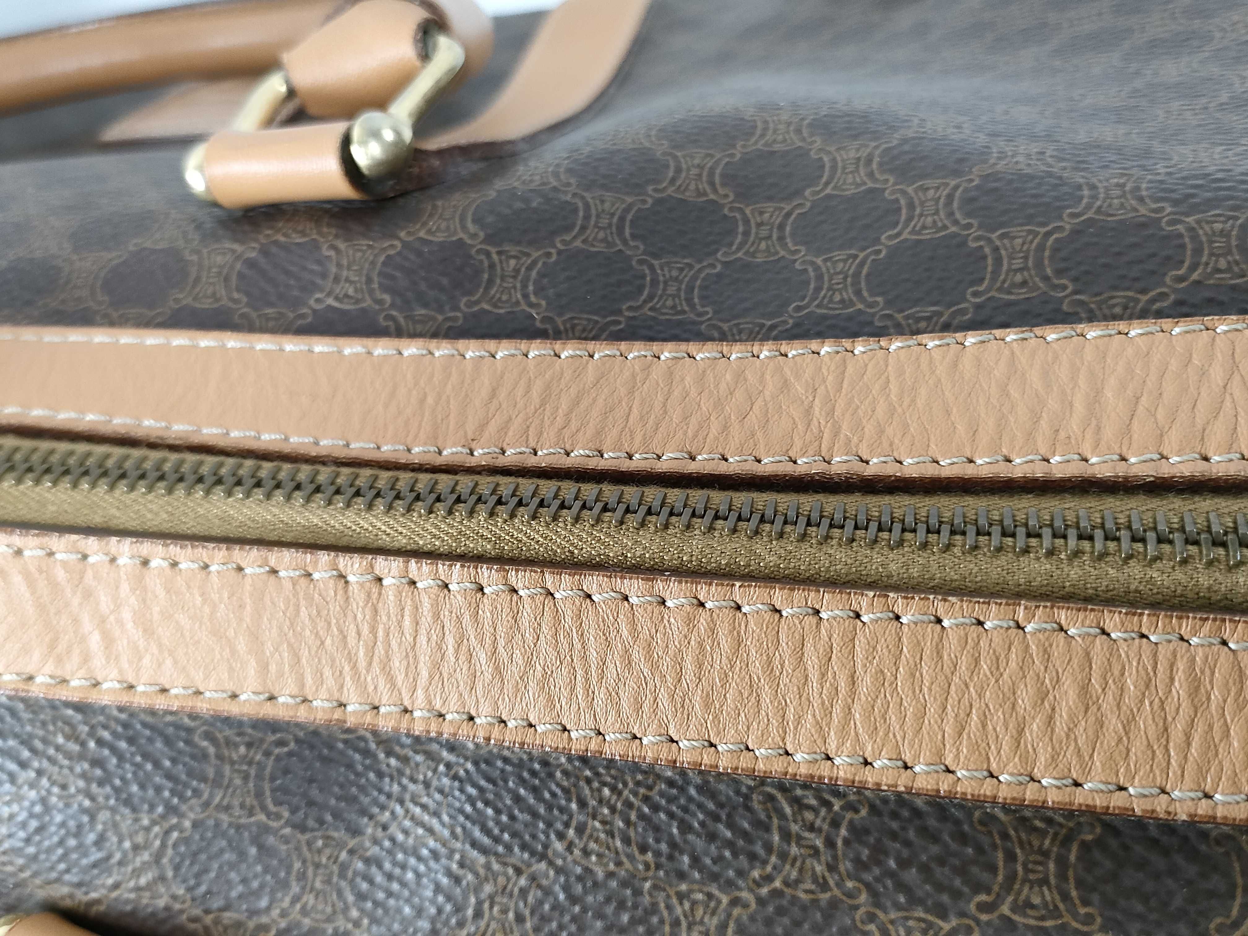 Macadam pattern Boston bag — view 7