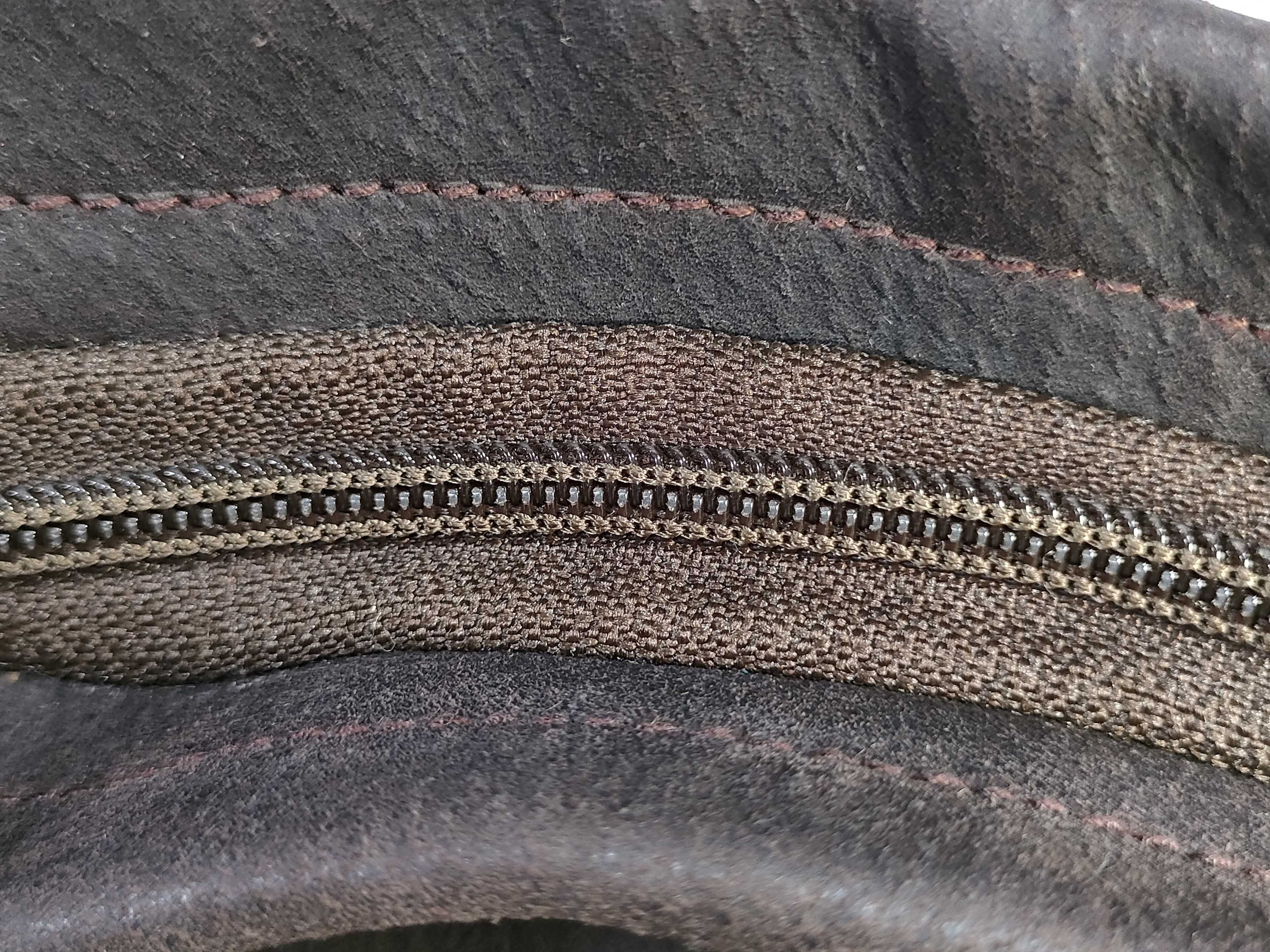 Suede x Leather Tote Bag — view 15