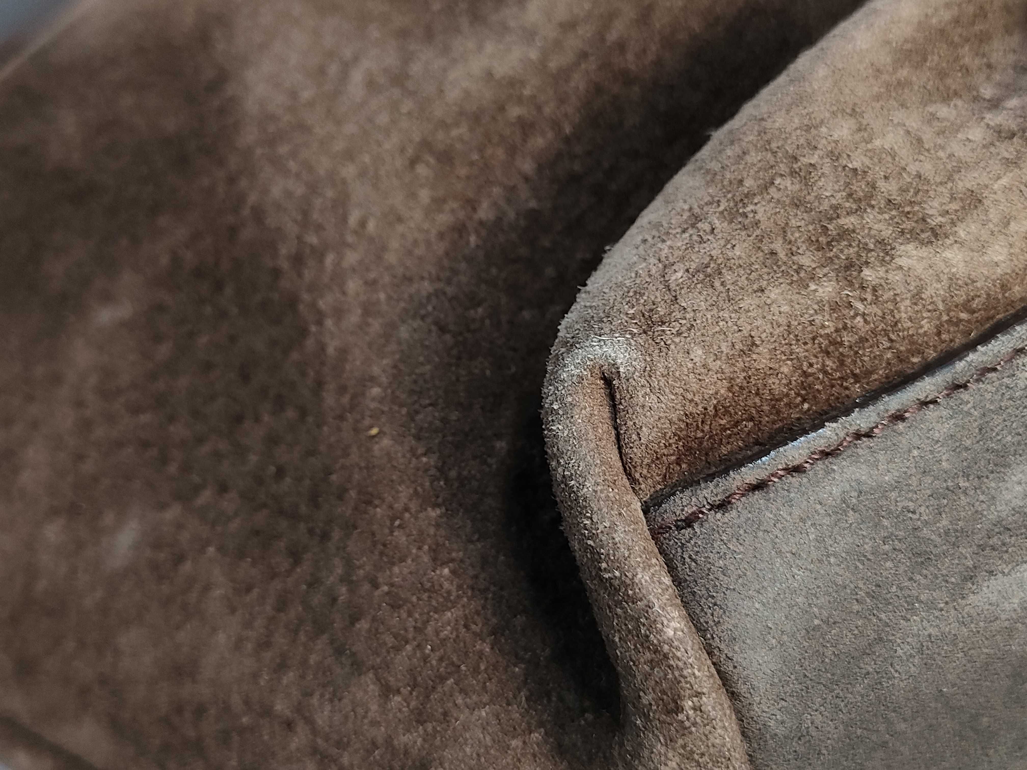 Suede x Leather Tote Bag — view 6