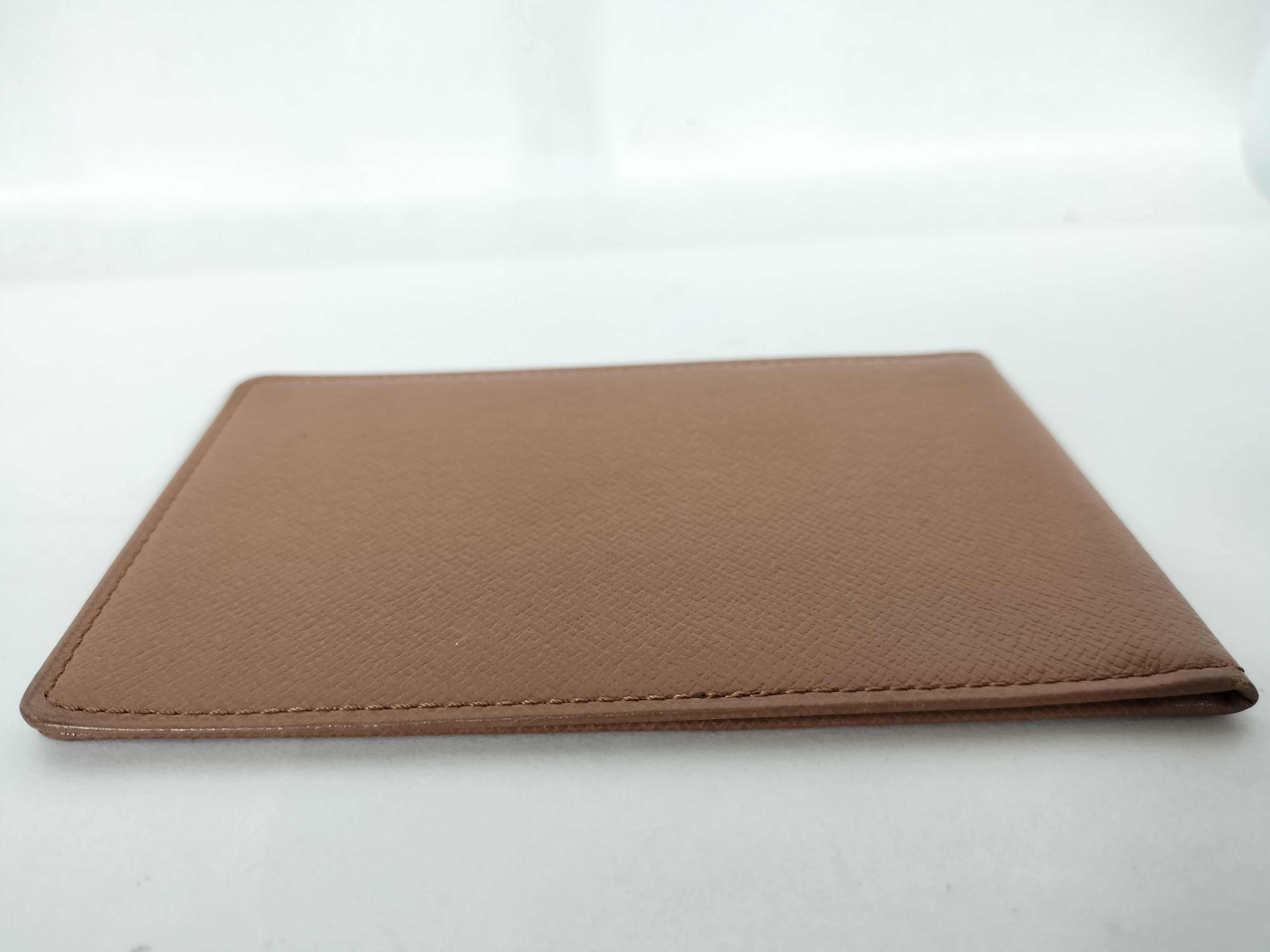 Taiga Brown Taiga Leather Pass Case — view 4