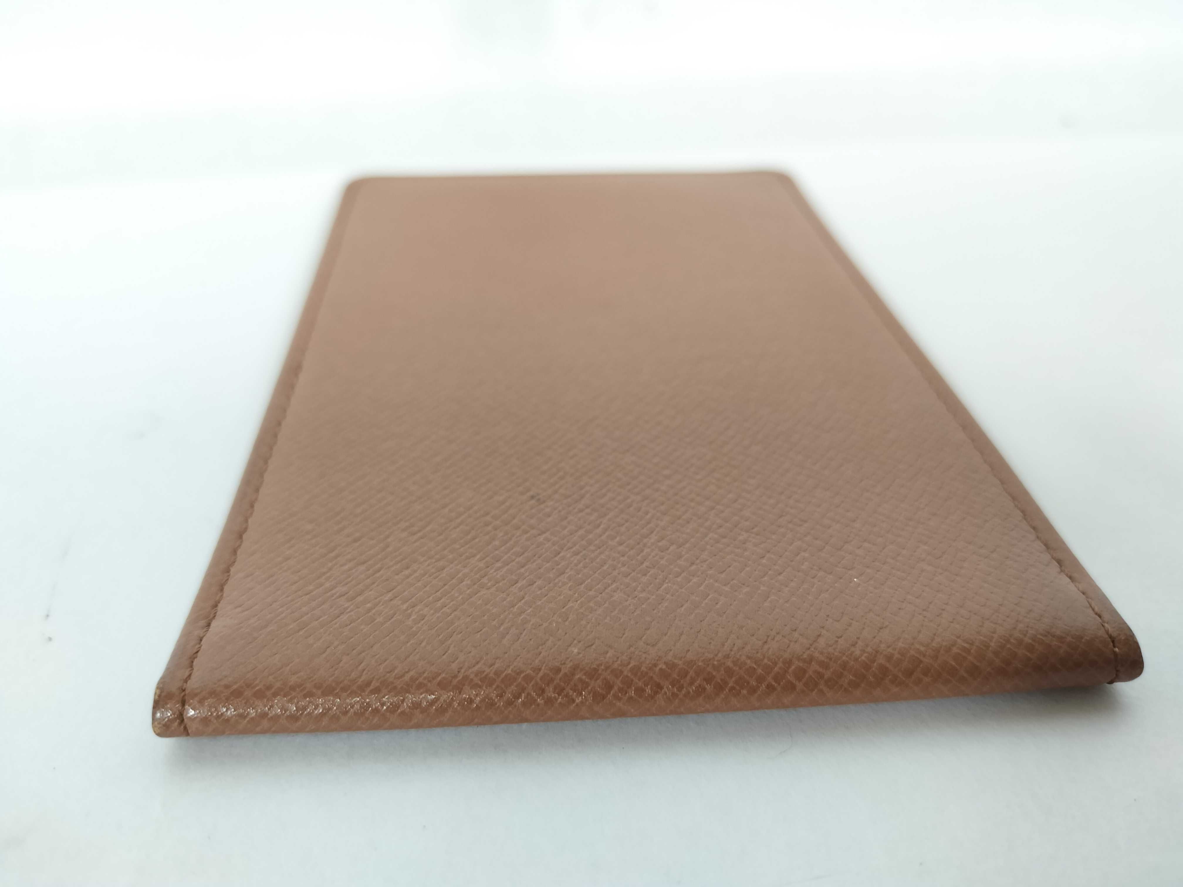 Taiga Brown Taiga Leather Pass Case — view 5