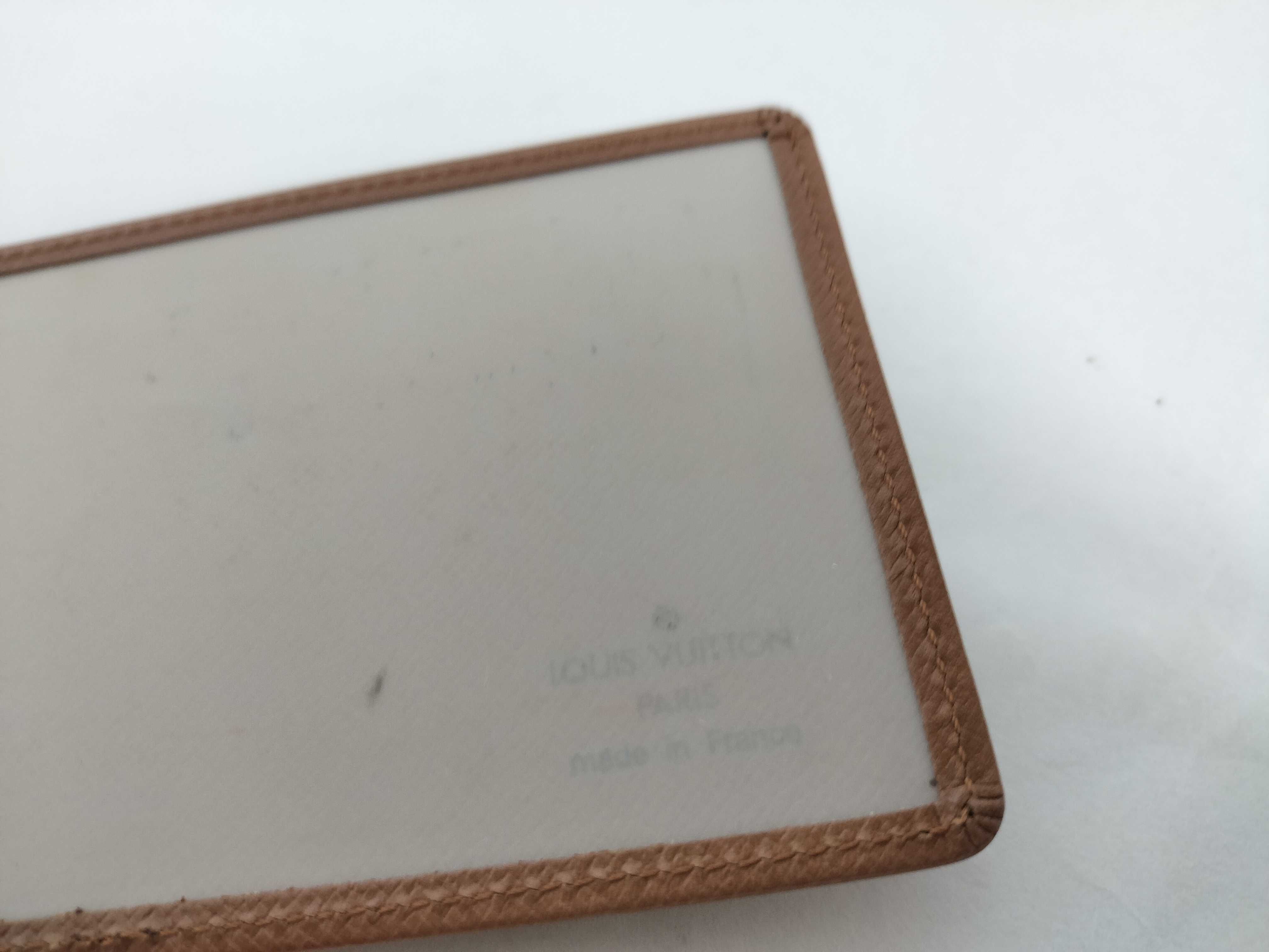 Taiga Brown Taiga Leather Pass Case — view 8