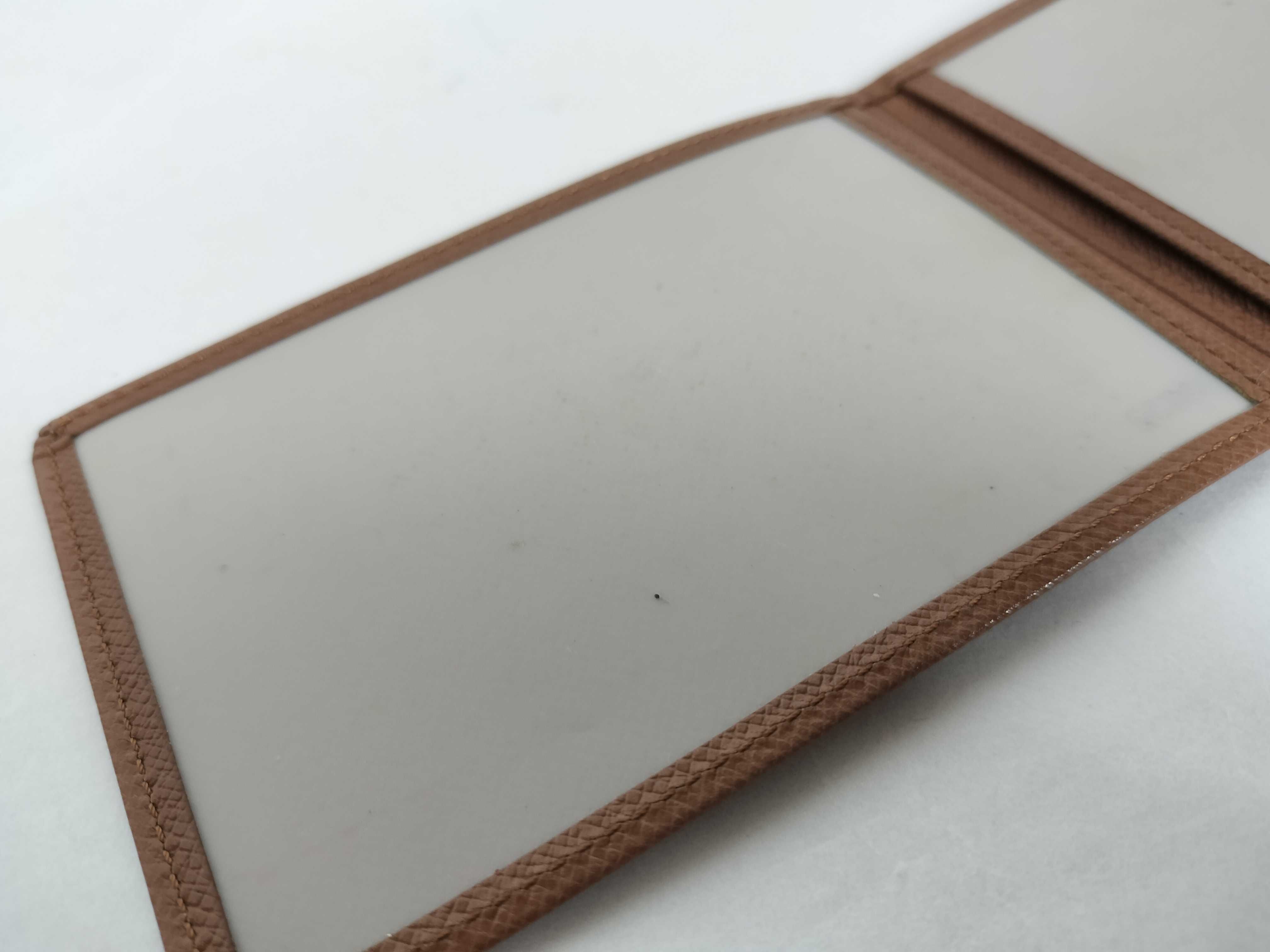 Taiga Brown Taiga Leather Pass Case — view 9