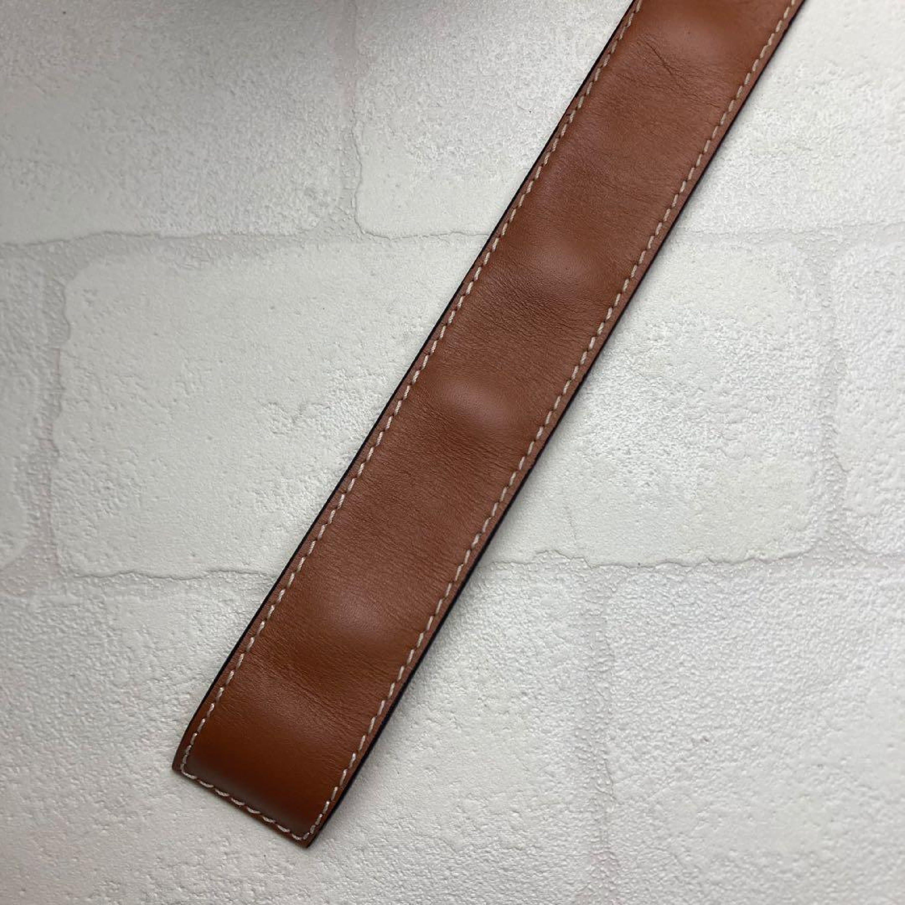 Slap Bracelet, Leather, Camel, Bangle, Anagram, Other Accessories — view 5