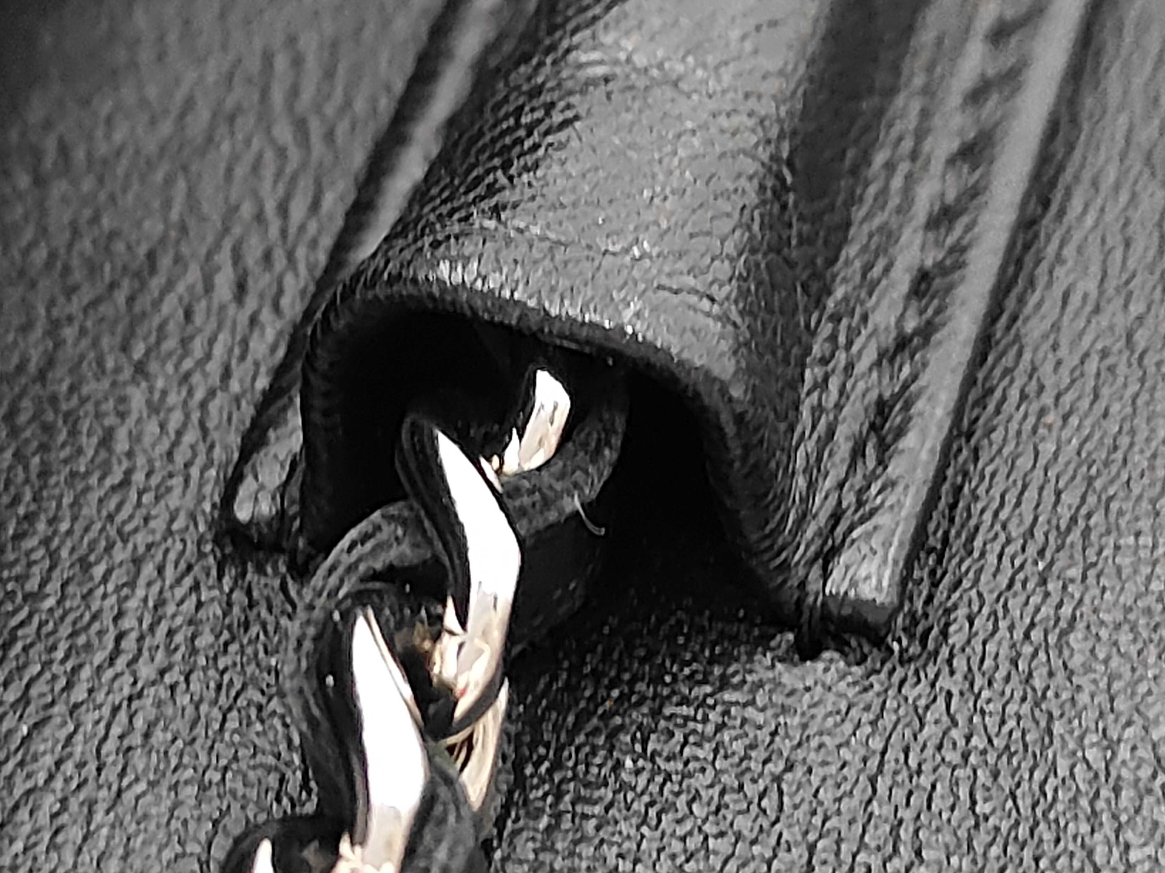 Lambskin Matelassé Chain Wallet, Black, Silver Hardware, Shoulder Bag — view 7