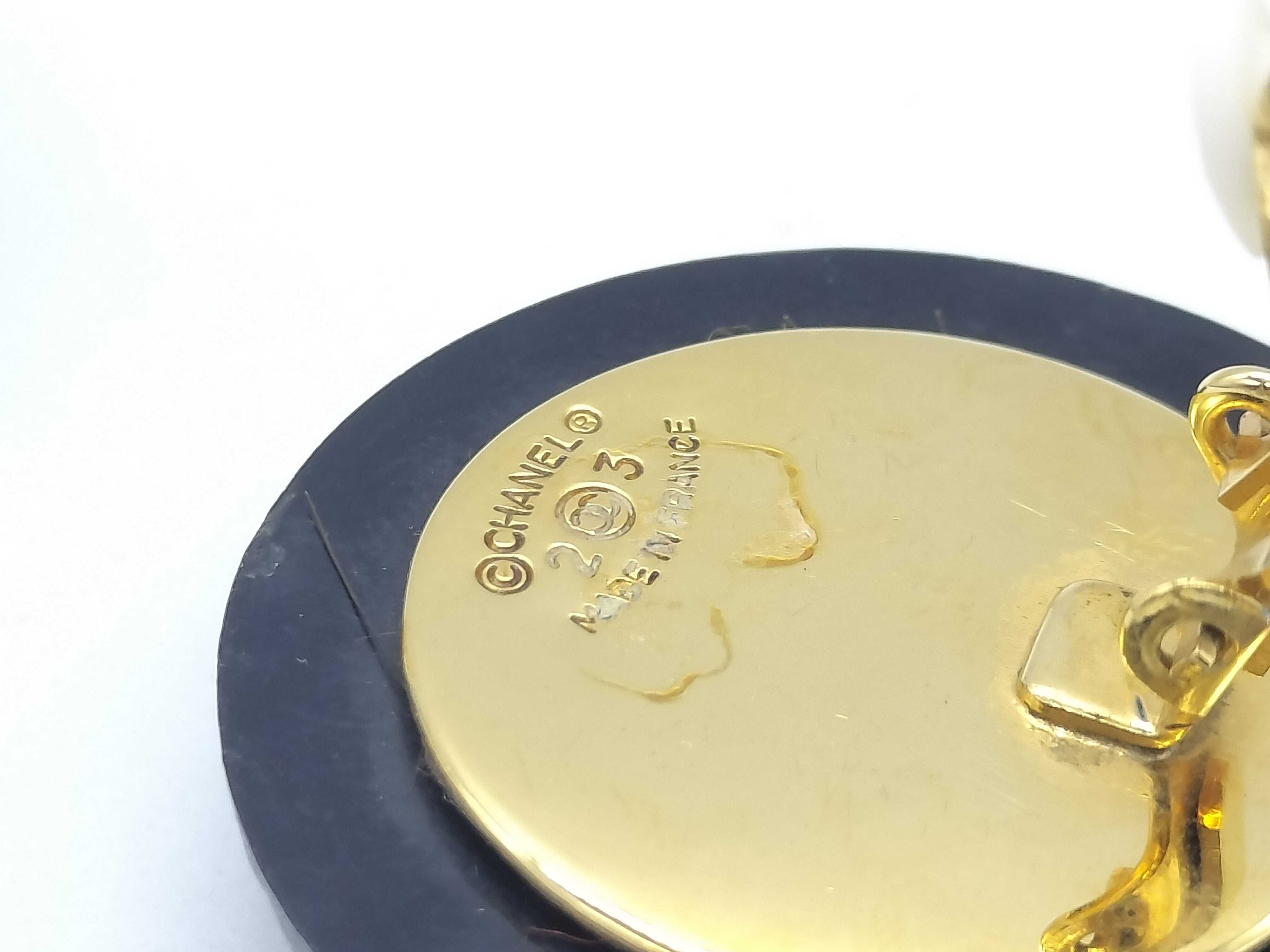Matelassé Coco Mark Earrings — view 5