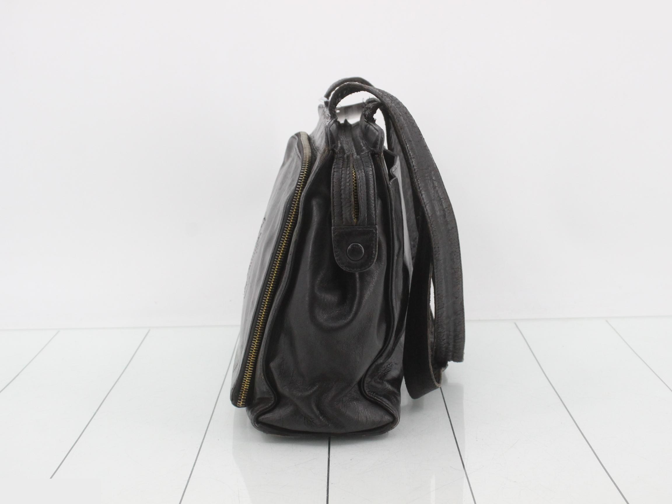 Leather Coco Mark Semi-Shoulder Bag — view 3