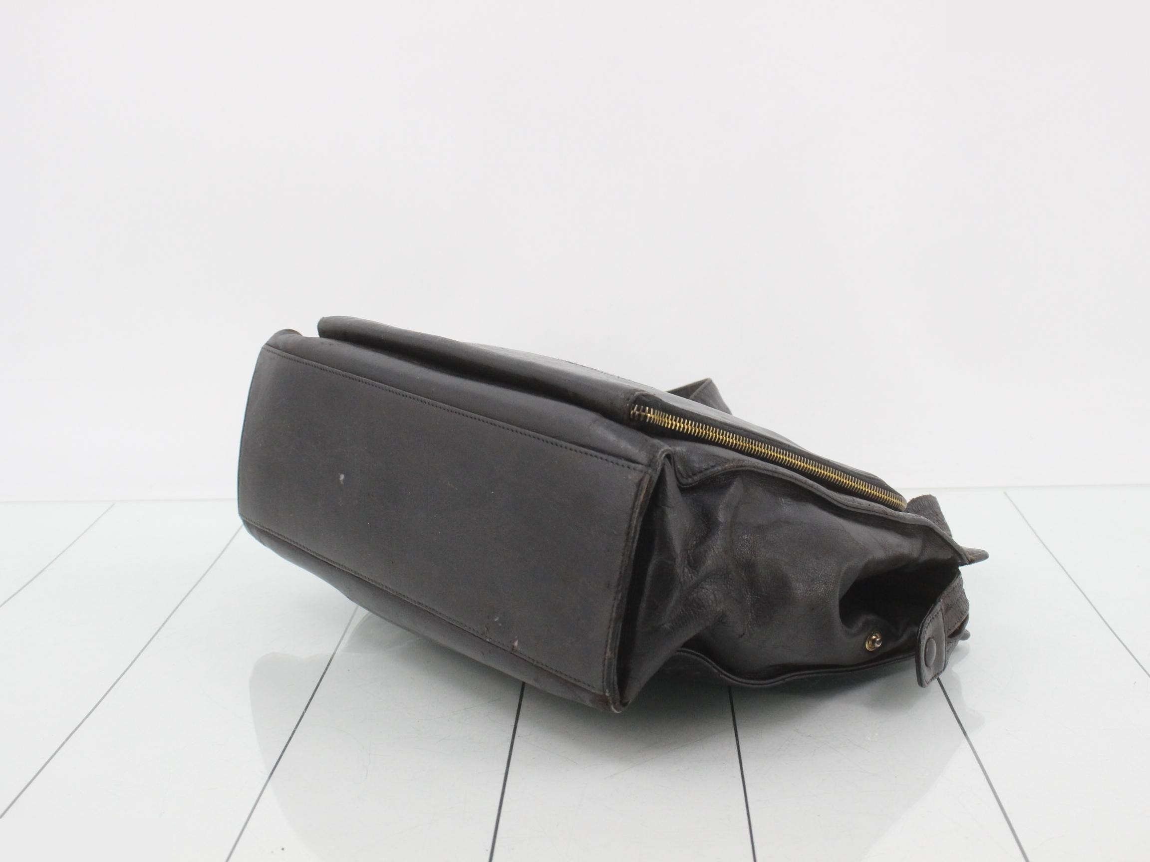 Leather Coco Mark Semi-Shoulder Bag — view 6