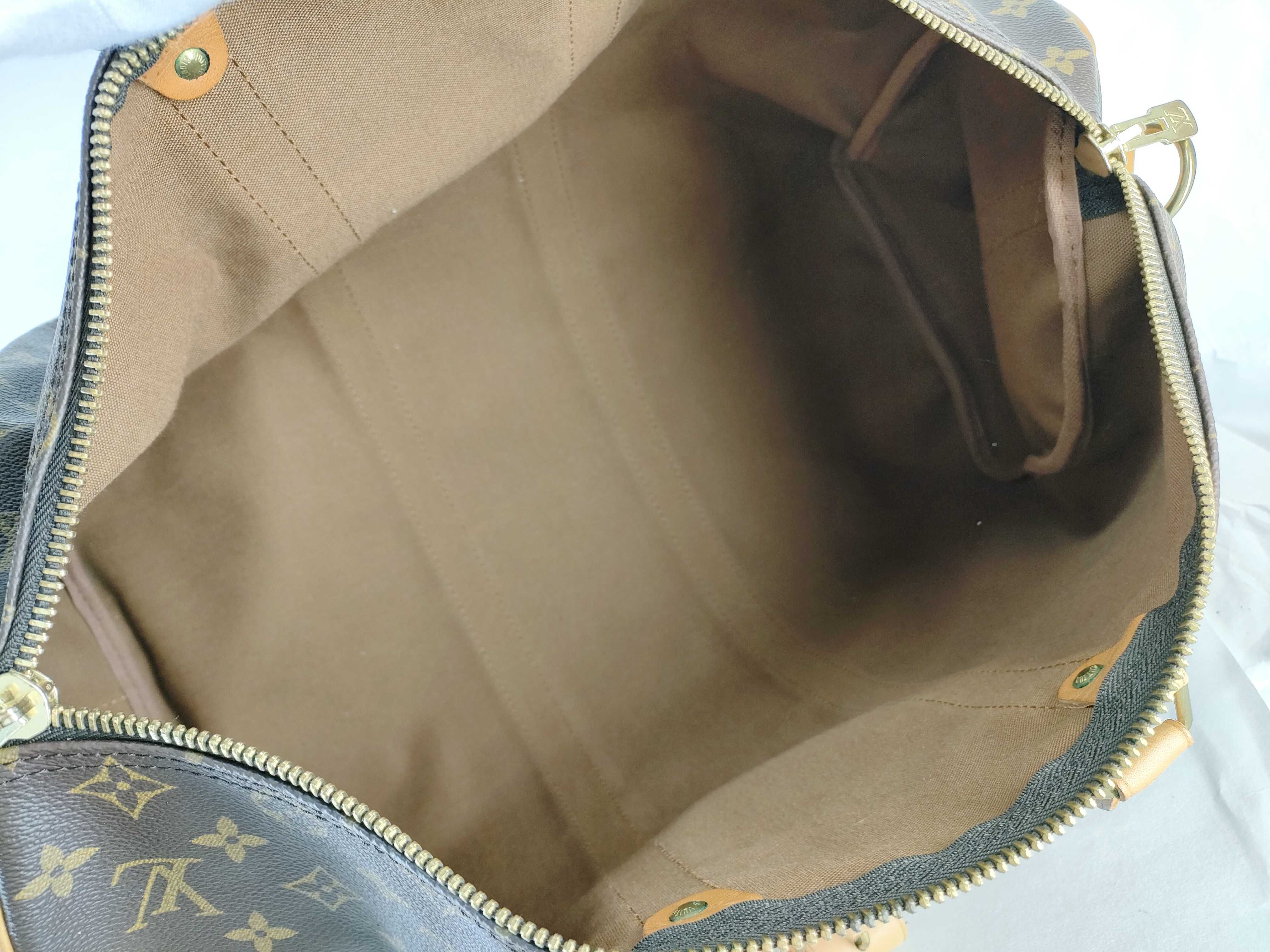 Monogram Keepall Bandoulière 45 M41418 VI1920 Brown Boston Bag — view 11