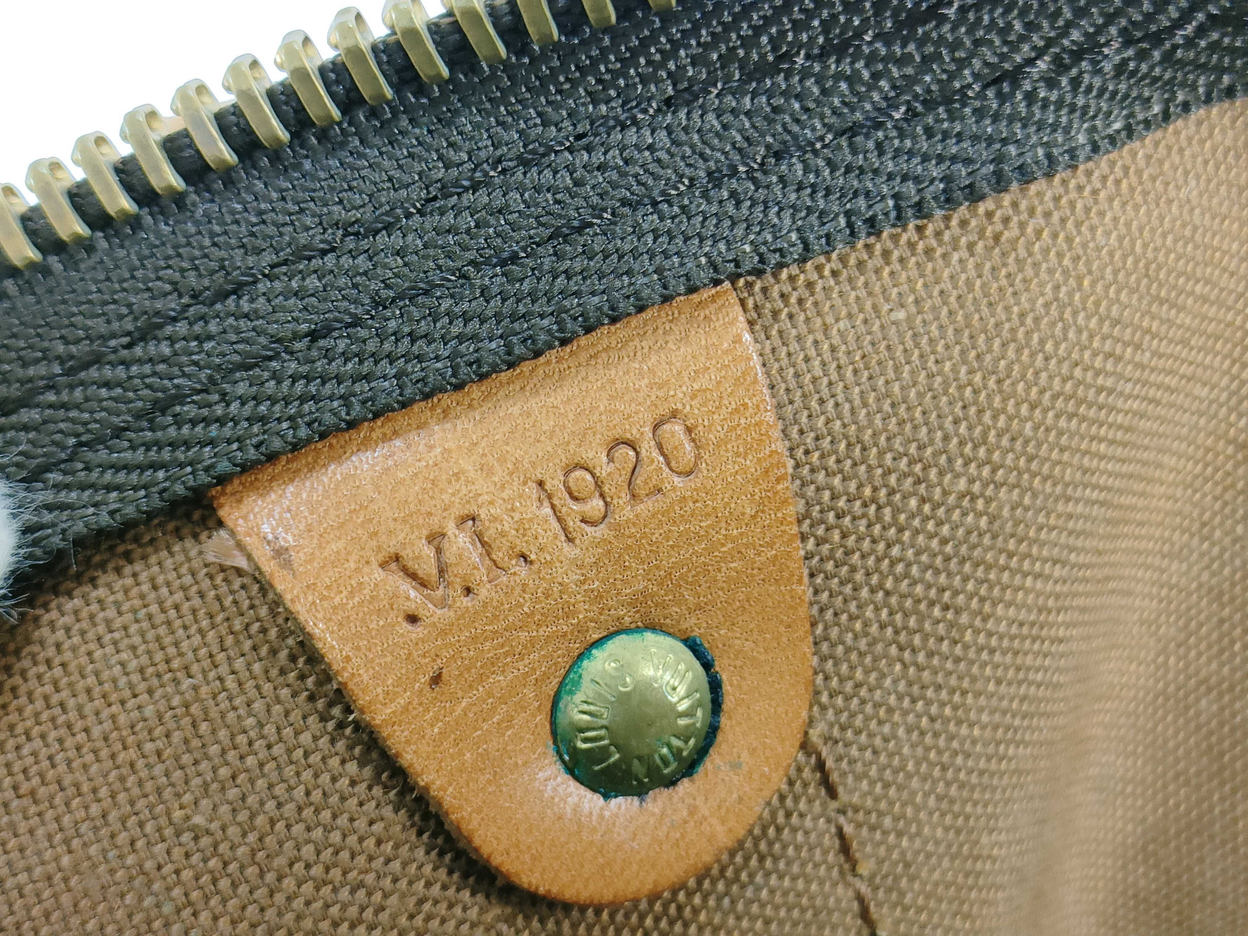 Monogram Keepall Bandoulière 45 M41418 VI1920 Brown Boston Bag — view 12