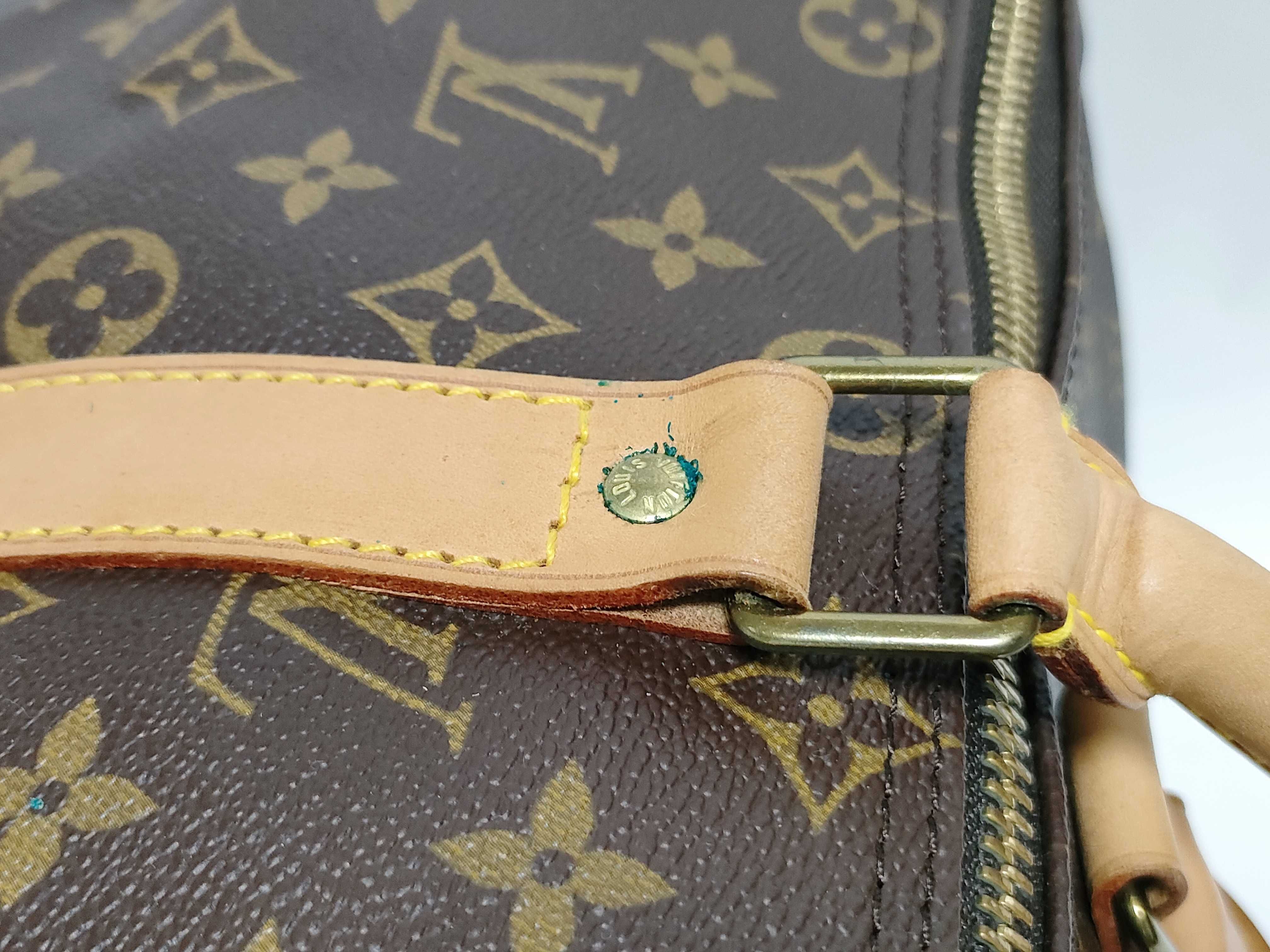 Monogram Keepall Bandoulière 45 M41418 VI1920 Brown Boston Bag — view 5
