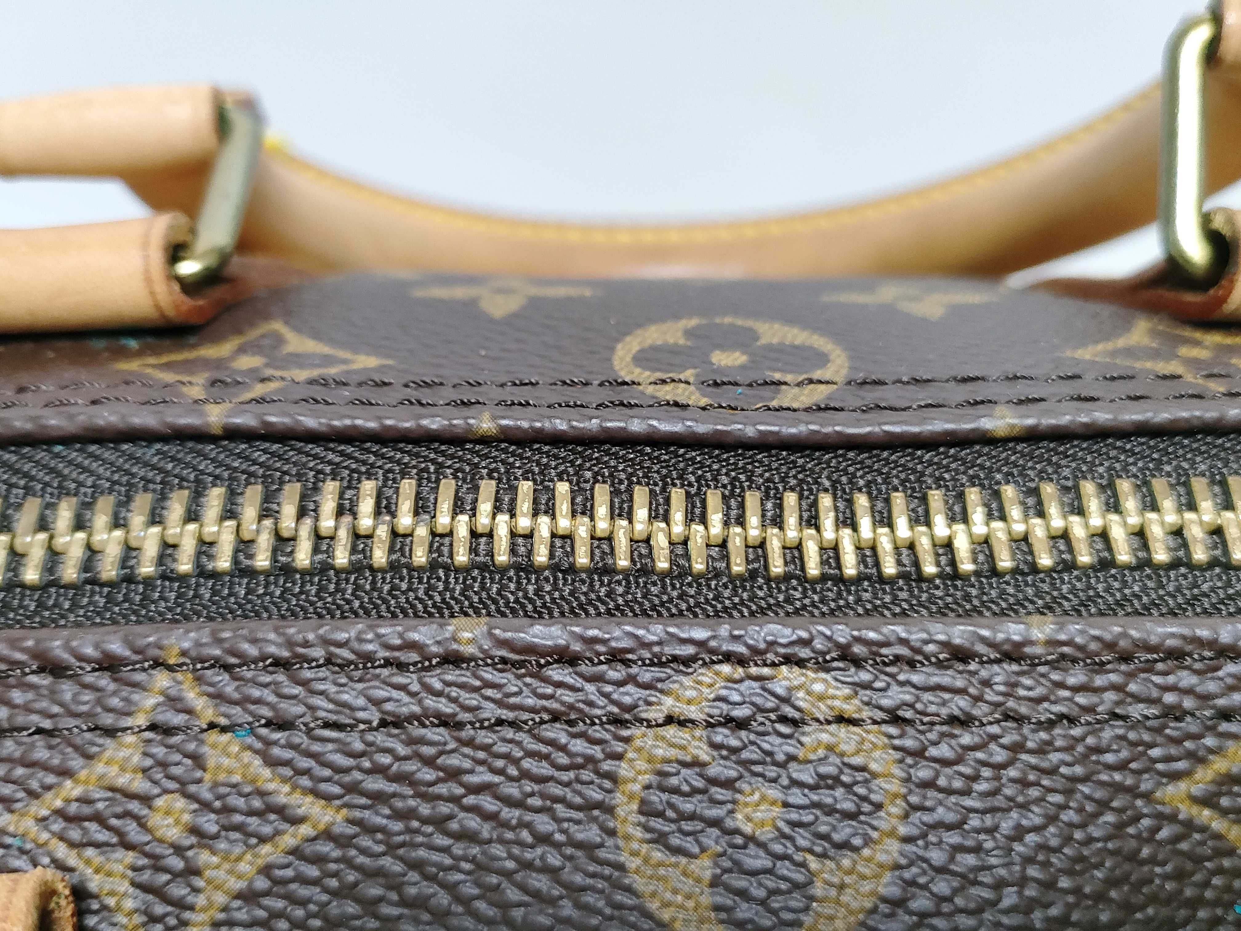 Monogram Keepall Bandoulière 45 M41418 VI1920 Brown Boston Bag — view 7